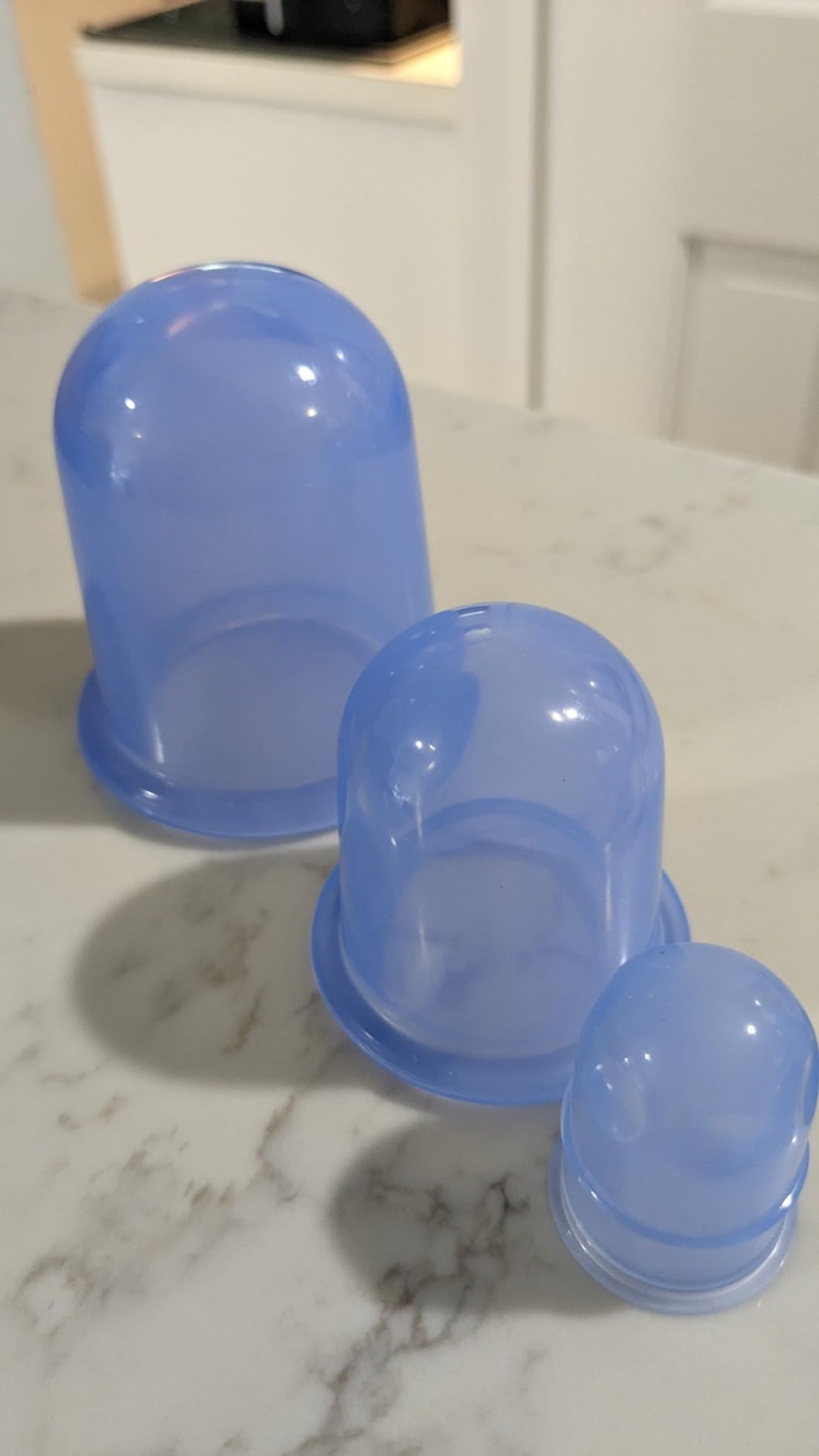 Silicone Cupping Therapy Sets (6-Pc Kit) - Included 2 Pcs Facial Suction Cups, Anti Cellulite Cup Massager - Vacuum Suction Cup for Cellulite Treatment - Amazing Cellulite Remover customer photo 2