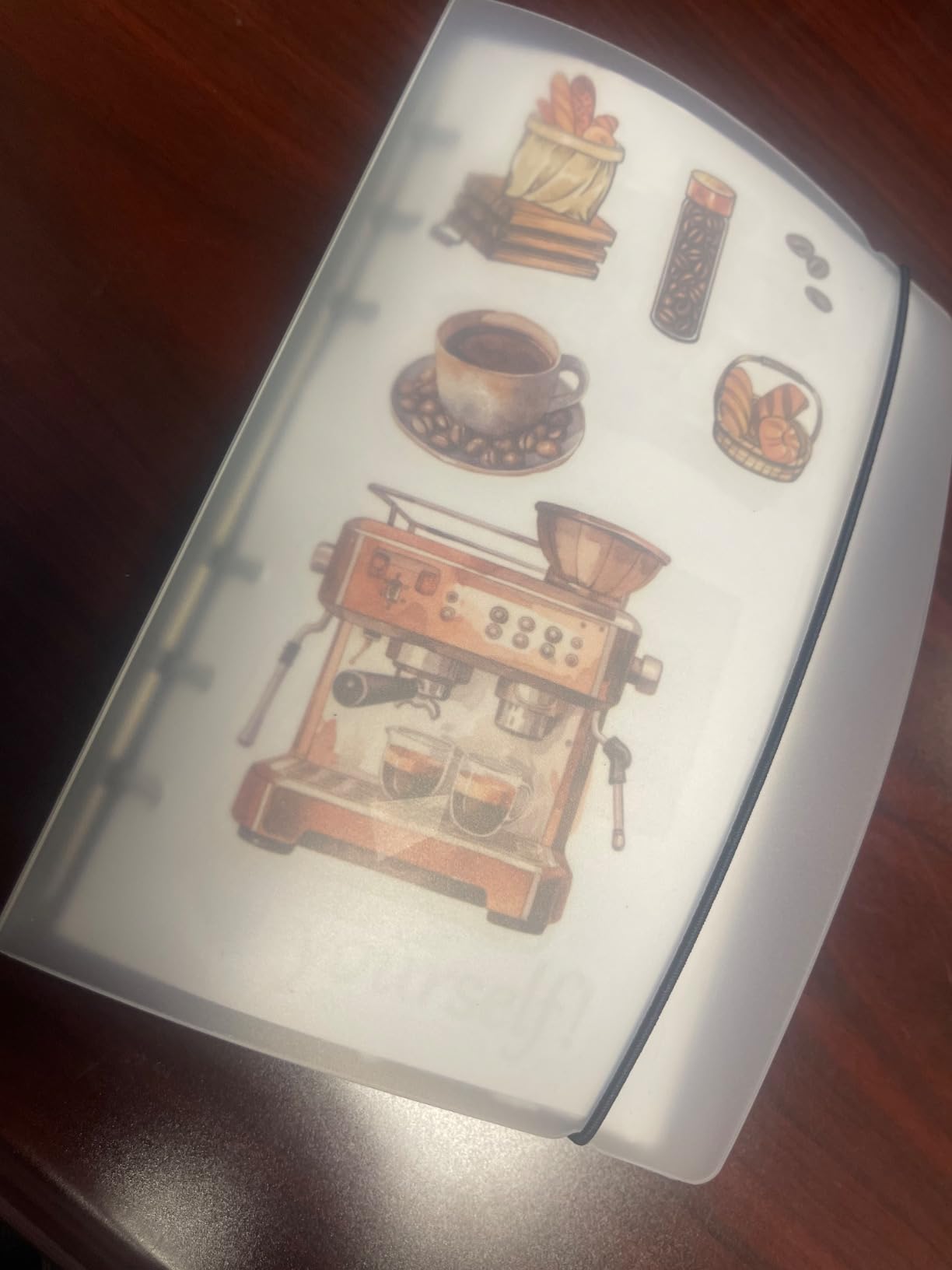 SUNEZLGO Reusable Sticker Album with 100 Sheets, Collecting Book with Pockets, A5 customer photo 1