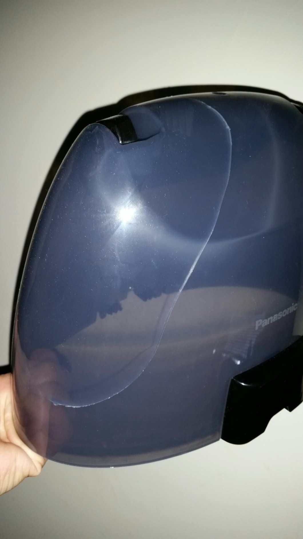 Panasonic NI-QL1100L Cordless Steam/Dry Iron, 1500W Wide Stainless Steel Plate, Silver/Light Blue customer photo 2