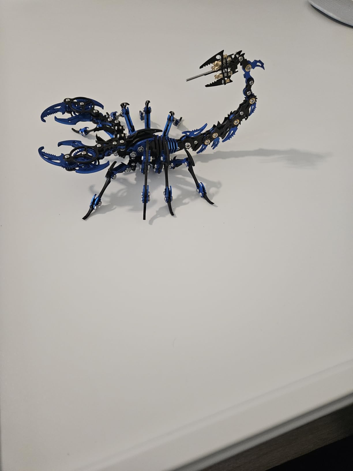 3D Metal Puzzles for Adults, Metal Model Kits Scorpion Metal Building Kit customer photo 1