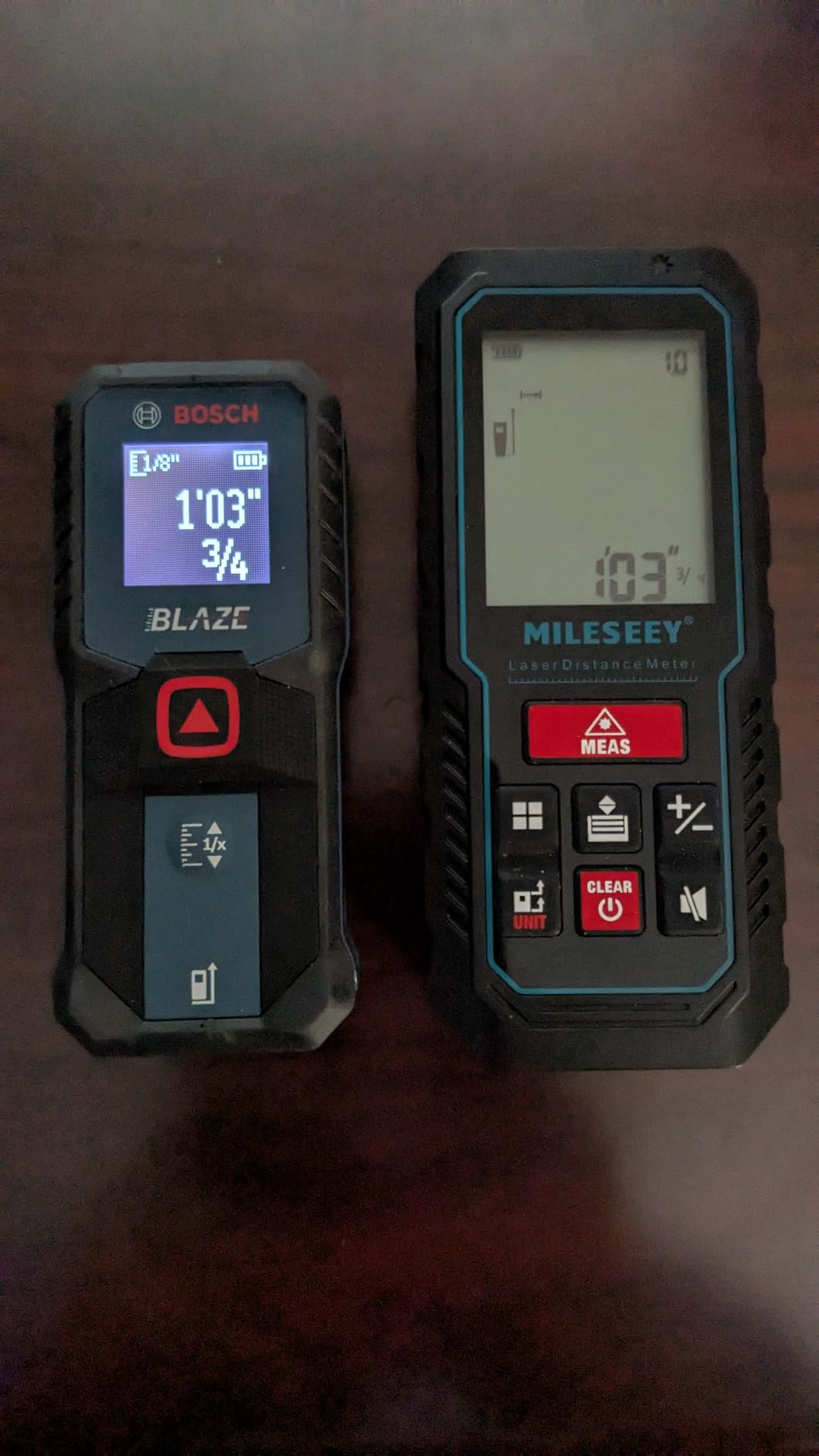 BOSCH GLM100-23 100 Ft Blaze Laser Distance Measure, Includes 2 AA Batteries, Distance Measuring Laser customer photo 1