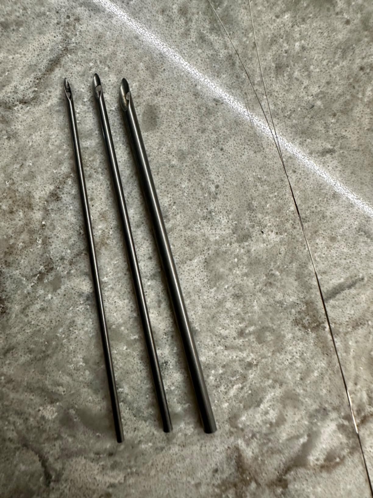 Nurge Premium Quality Punch Needle Kit, 1.2 mm - 1.6 mm - 2.2 mm Metal Tubes and Wooden Handle Punch Needle Kits for Adult Beginner, Embroidery Weaving Tools for Thread customer photo 2