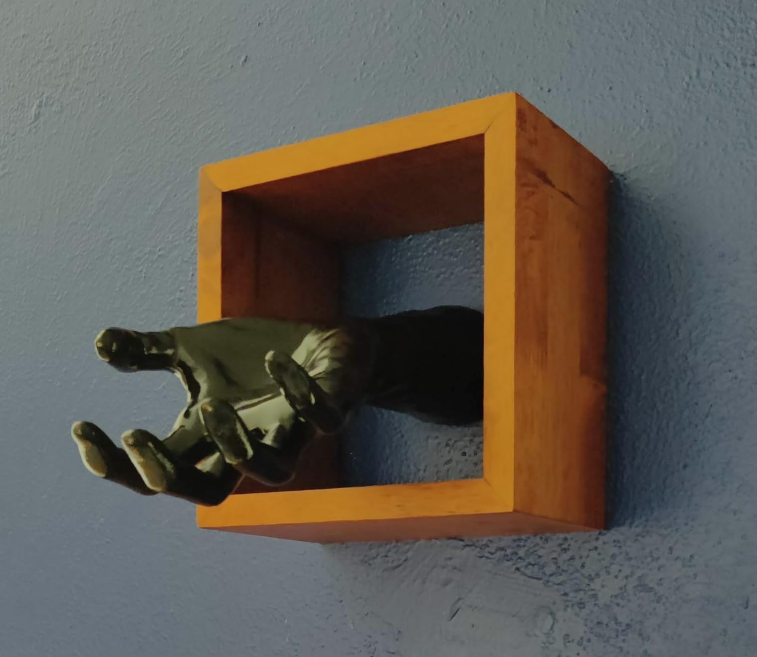 Halloween Decorations 3 Set Creepy Hands with Candles Halloween Wall Decor | Life-Sized Horror Hands customer photo 1