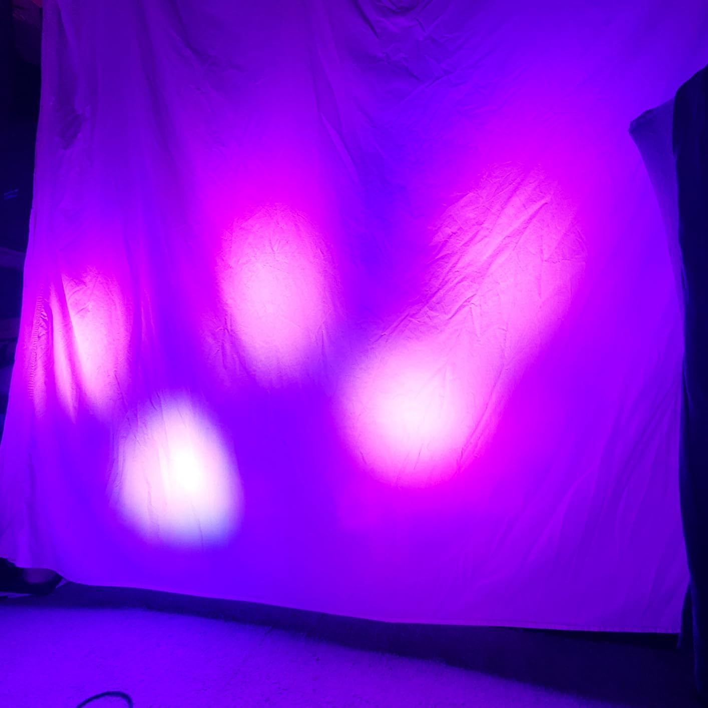Litake DJ Par Lights, RGB 36 LED Stage Lights Sound Activated, Remote & DMX Controlled LED Uplights, 7 Modes Uplighting for Dance Party Church Wedding Birthday Holiday Music Show - 10 Pack with DMX Controller customer photo 2