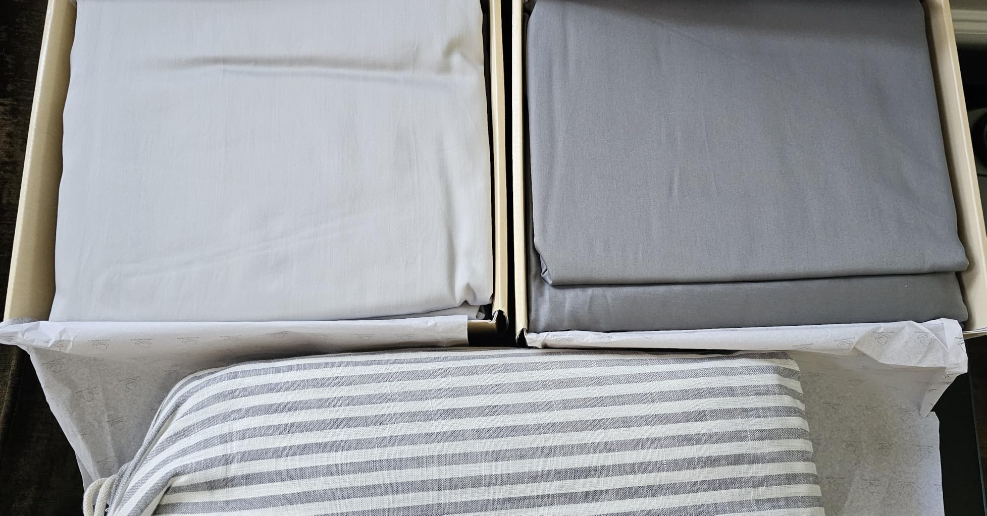 California Design Den 100% Egyptian Cotton King Size Sheets Set | Backed by Good Housekeeping Seal, Light & Airy Soft Sateen, 16