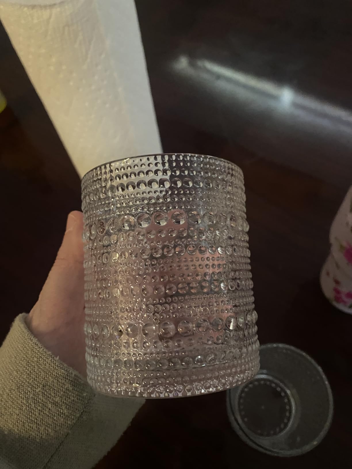 Hlukana Vintage Hobnail Drinking Glasses Set of 8, 12 oz Highball Glasses & 10 oz Cocktail Glasses Set, Kitchen Water Glasses Cup, Bar Tumbler Glassware Set for Beer, Juice, Cocktail, Whiskey, Milk customer photo 1