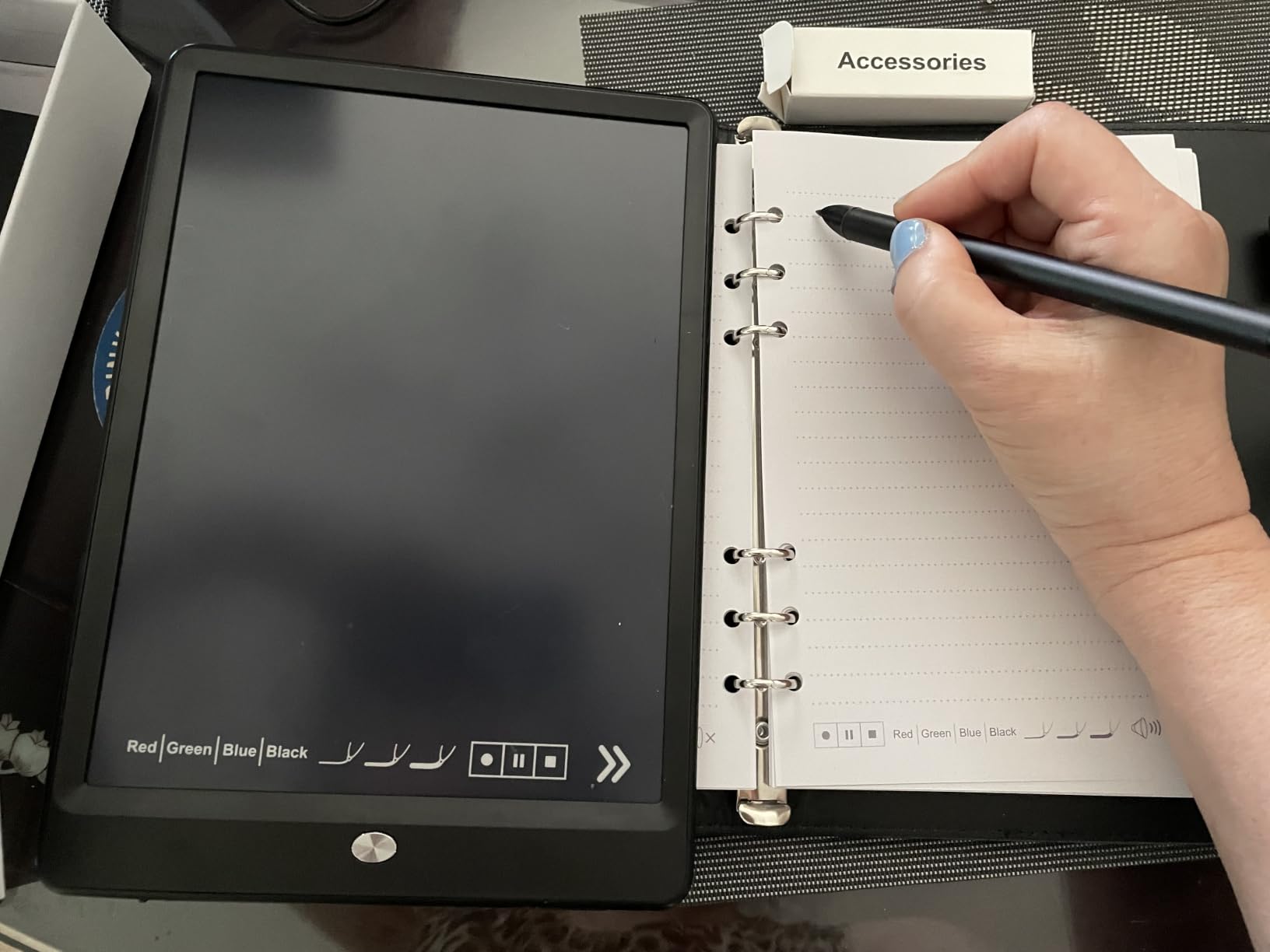 Smart Pen for Note Taking with Digital Smart Notebook and Writing Board, Real-time Sync for Digitizing, Convert to Text, Storing, Sharing Paper Notes via APP customer photo 1