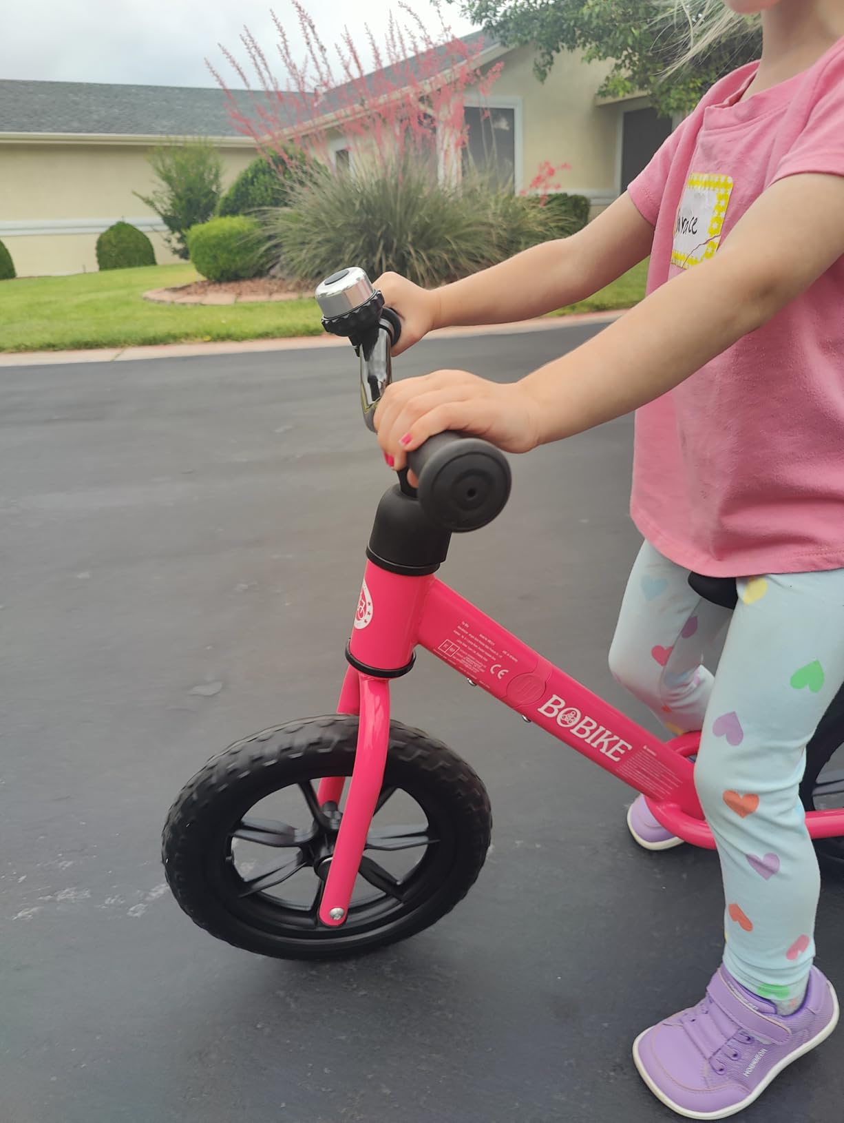 Bobike Toddler Balance Bike Toys for 2 to 5 Year Old Girls Boys Adjustable Seat and Handlebar No-Pedal Training Bike Best Gifts for Kids customer photo 1
