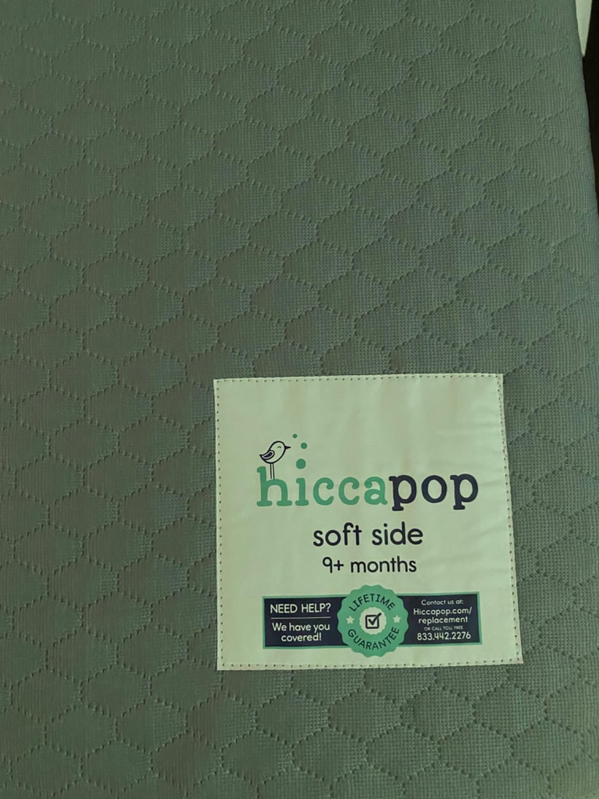 Hiccapop Dual Sided Baby Crib Mattress & Toddler Bed Mattress, Made in USA customer photo 2