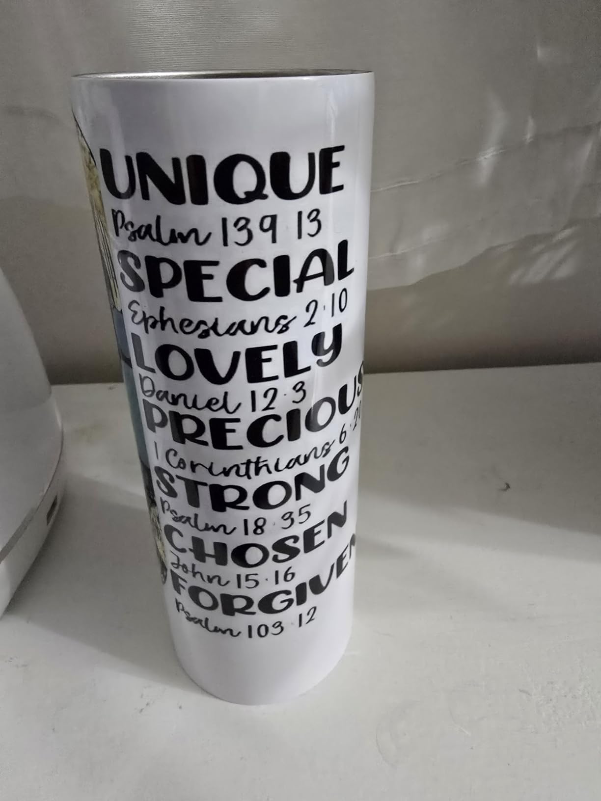 16 Pack Sublimation Tumblers Straight Skinny Tumbler Blanks Bulk 20oz for Heat Transfer, Individual Gift Boxed, Double Wall Insulated Tumbler with Shrink Wrap & Straws customer photo 1