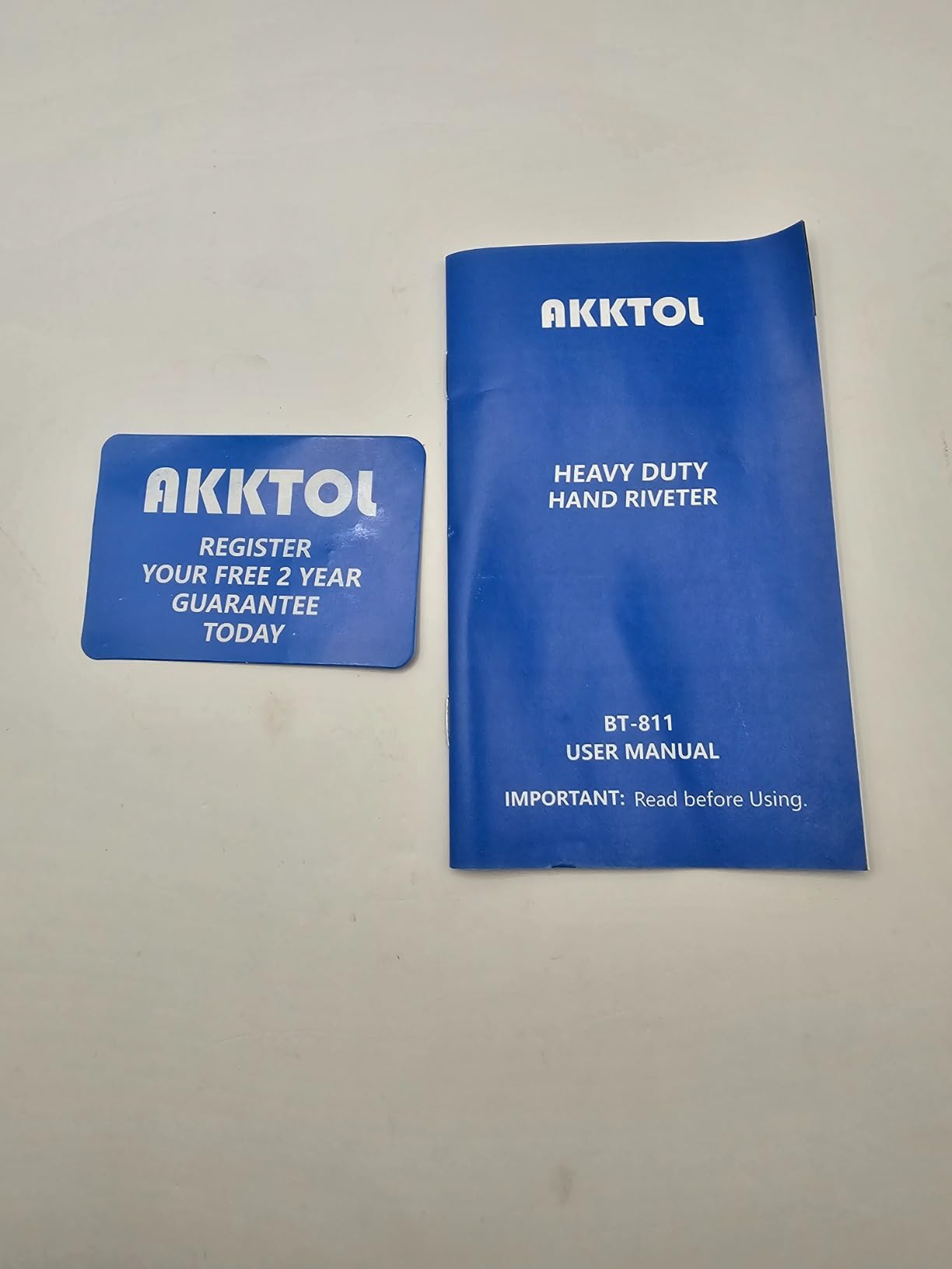 AKKTOL Rivet Gun Kit, 1/4