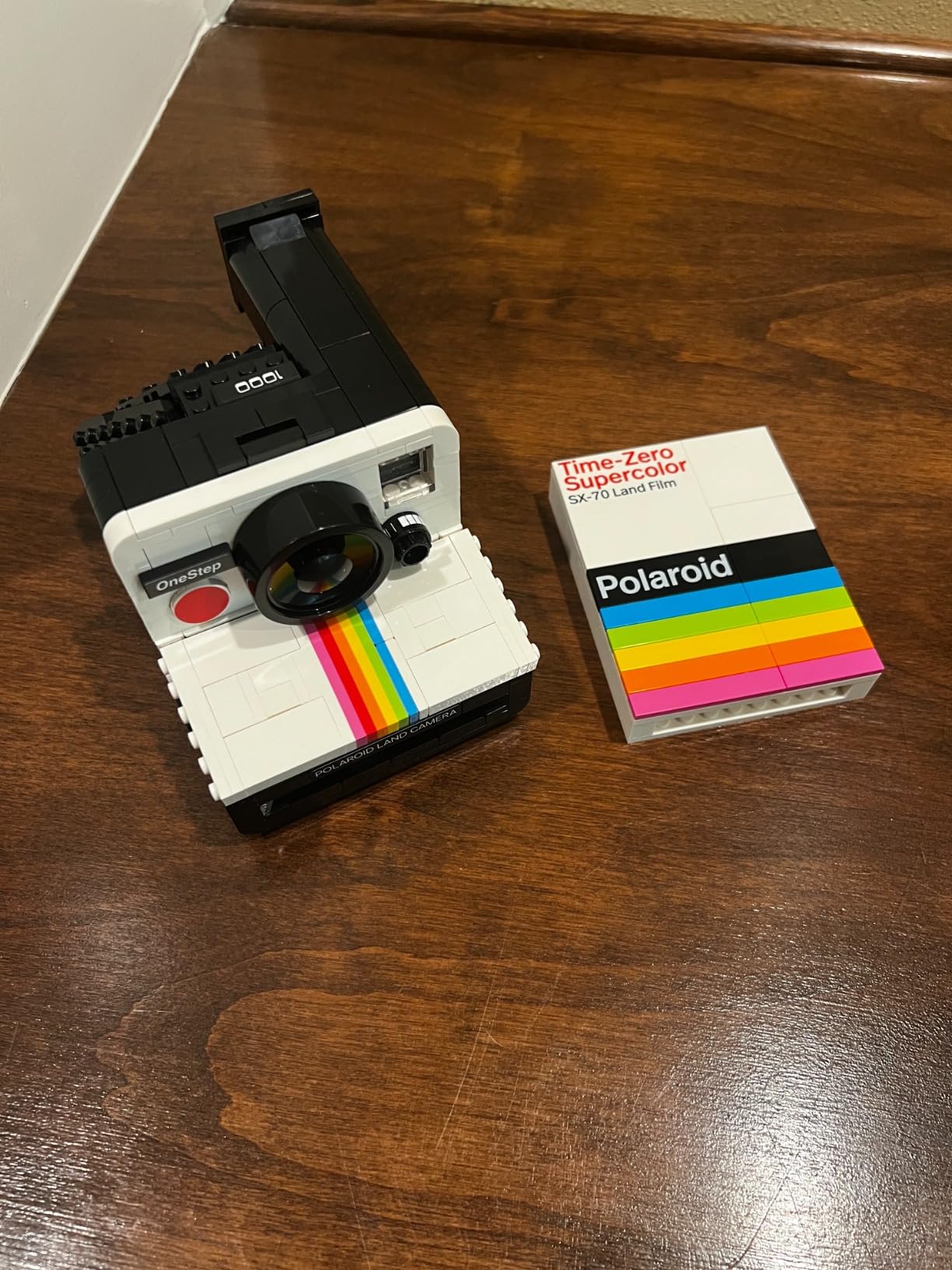 LEGO Ideas Polaroid OneStep SX-70 Building Set for Adults - Vintage Polaroid Model DIY Craft Kit, Ages 18+ - Gift for Birthdays - 21345 customer photo 1