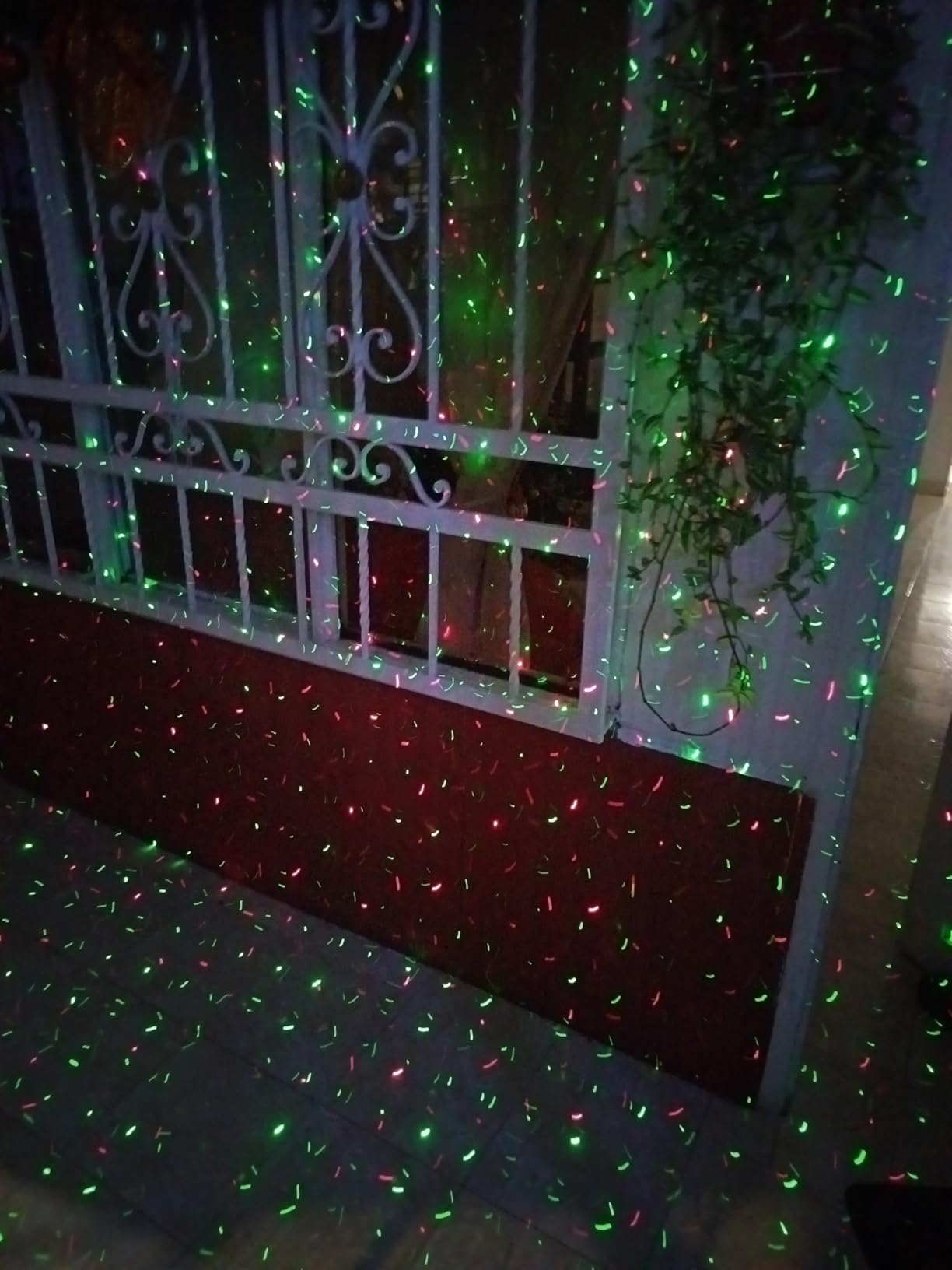 Laser Christmas Lights, 3 Color Laser Light Projector, Firefly Lights Show with RF Remote, Water Proof, Indoor Holiday Decoration, Home Decor, Party, Garden customer photo 1