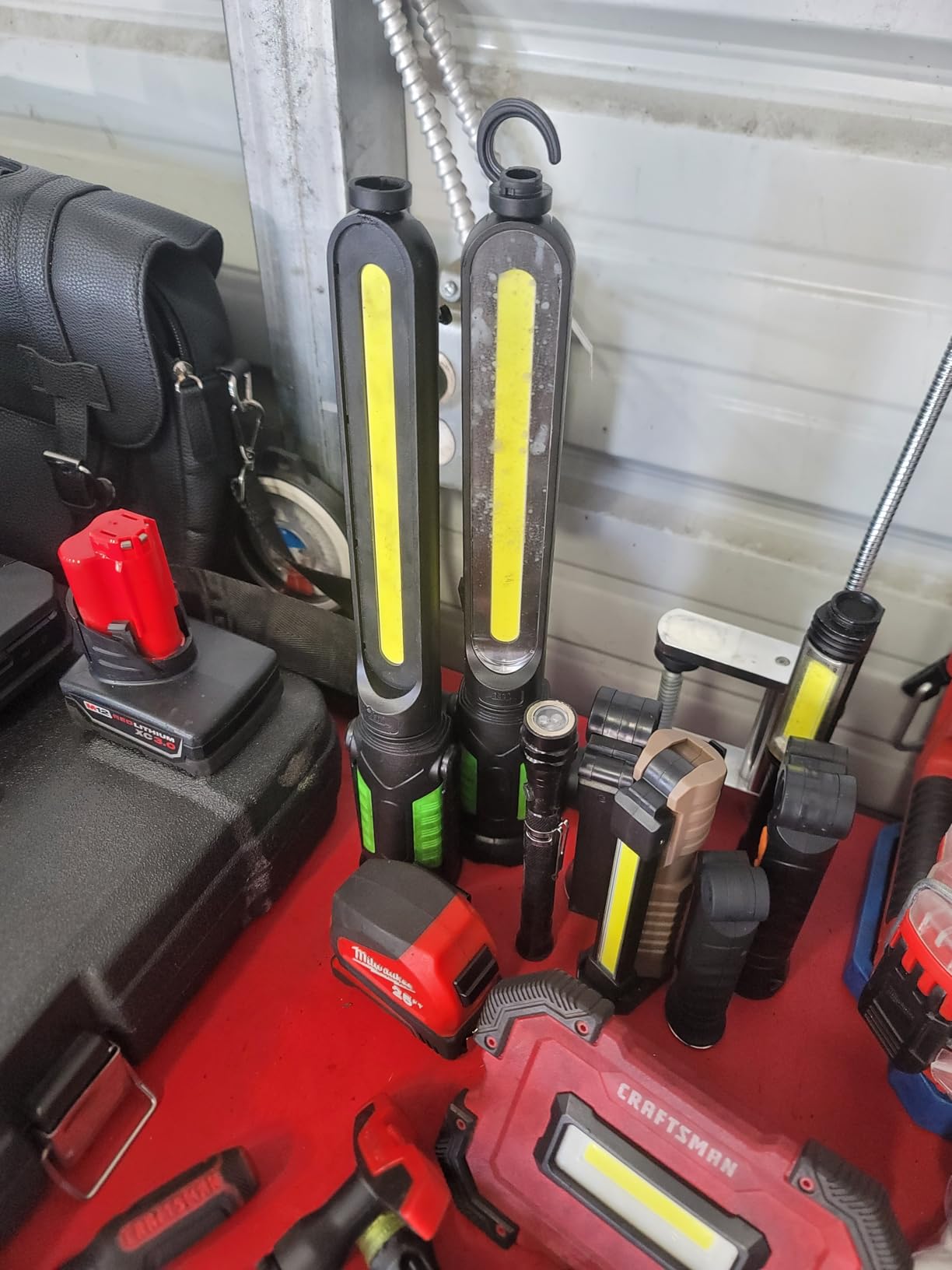 Work Light for Mechanic, 2400LM LED, 4400mAh Rechargeable, Magnetic Underhood Work Light with Hooks for Car Repairing/Inspection/Garage customer photo 2