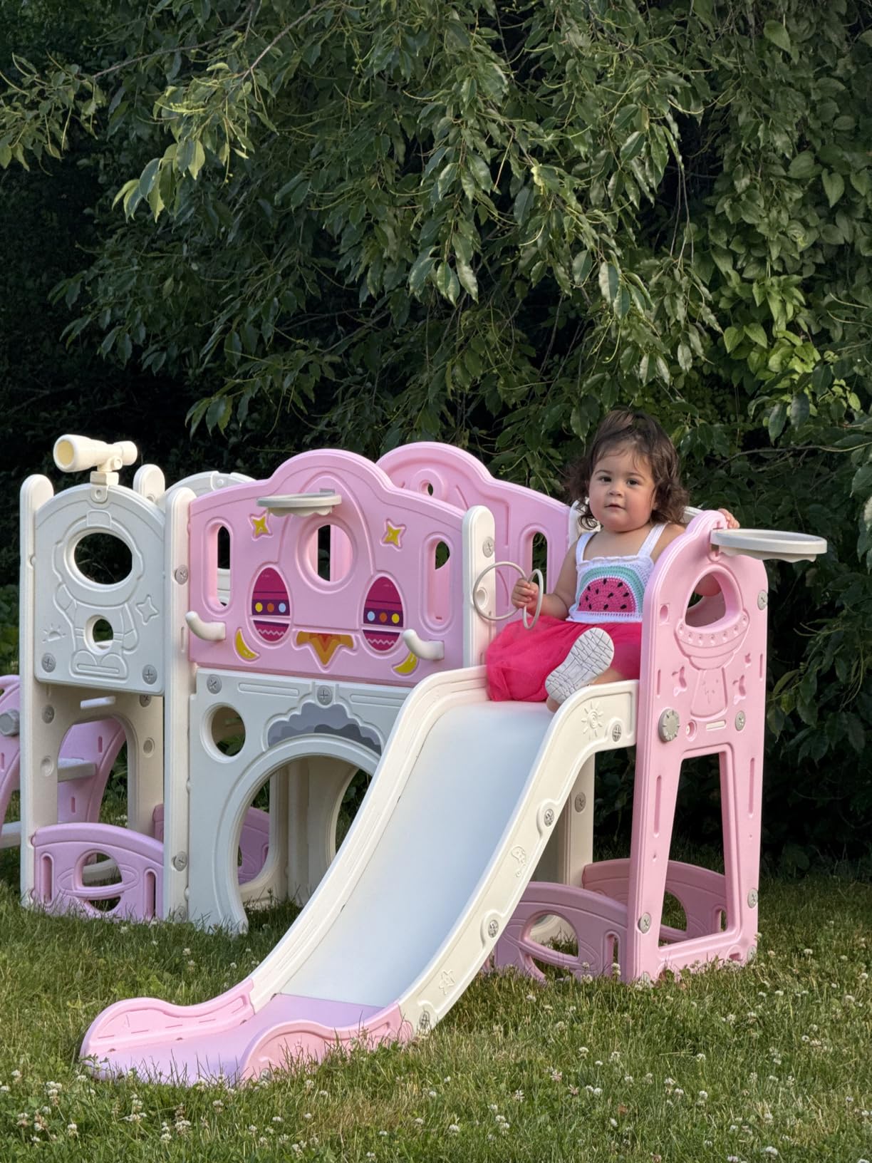 NYEEKOY 9 in 1 Toddler Playground and Outdoor Playset for Toddlers 1-3 customer photo 2