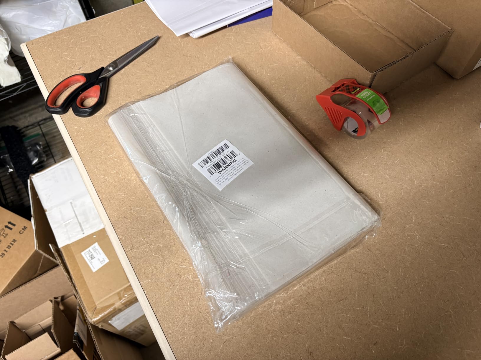 Purple Papers White Bulk Packing Paper | 320 sheets | 27