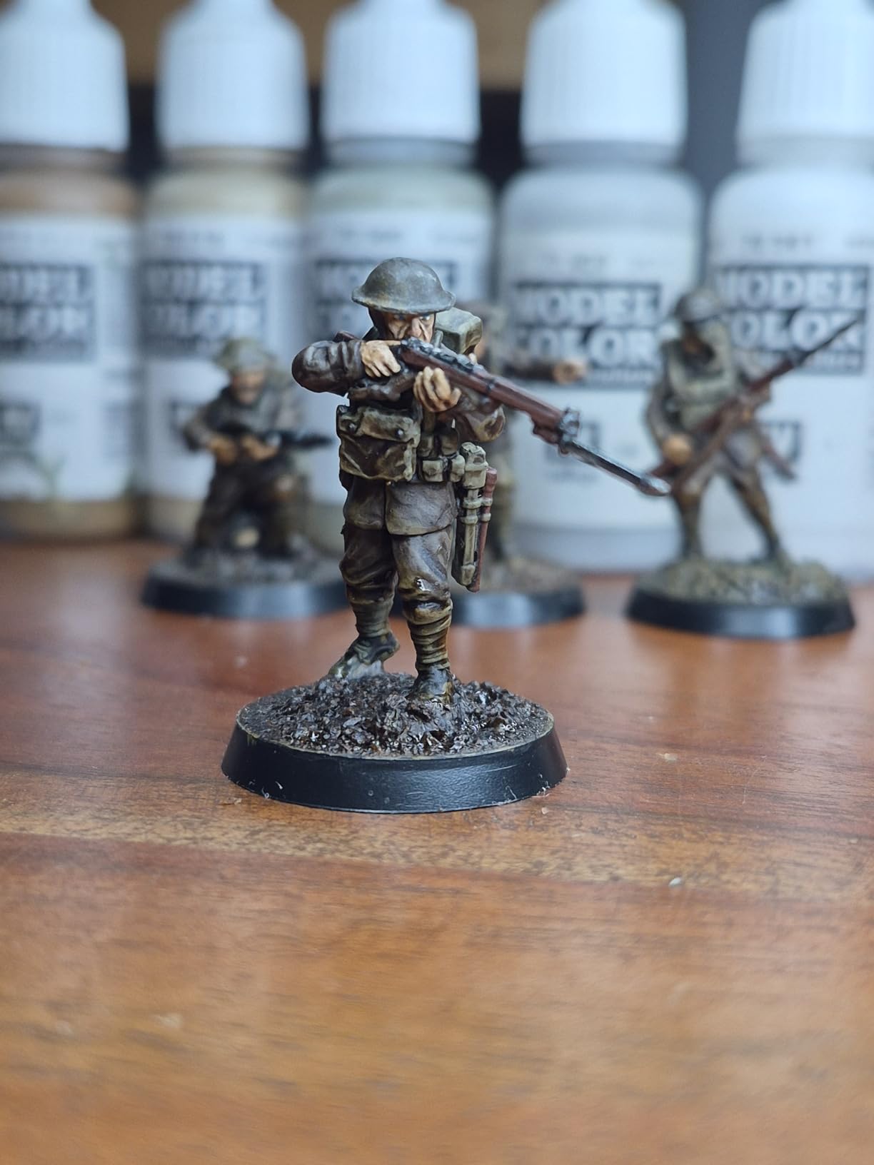 The Great War - British Infantry 1916-18 (30 Figures) Multi-Part Hard Plastic 28MM Figures customer photo 2
