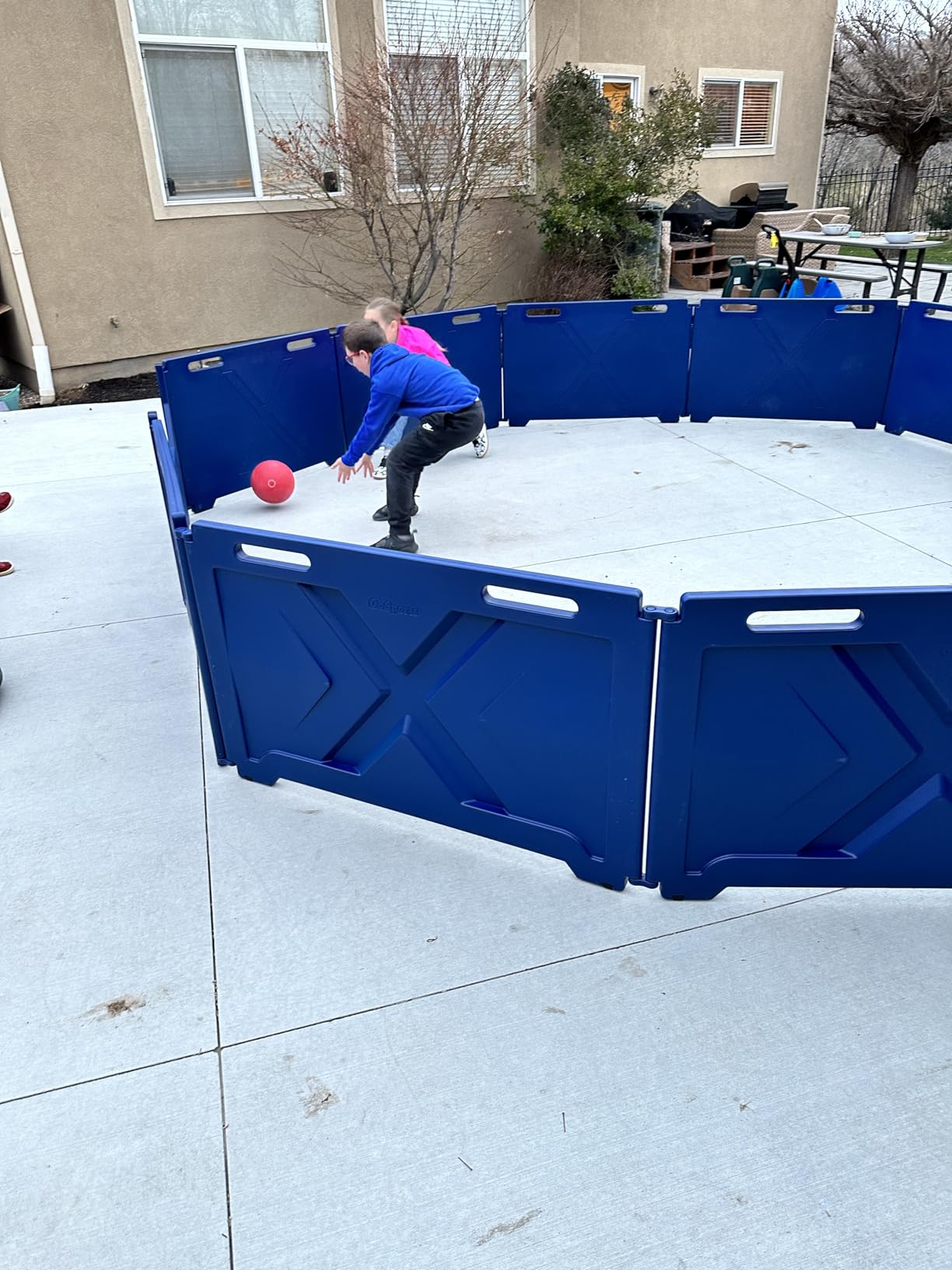 GoSports Gagagon Modular Kits - Commercial Grade Gaga Ball Pit Panels to Build Various Size Pits customer photo 1