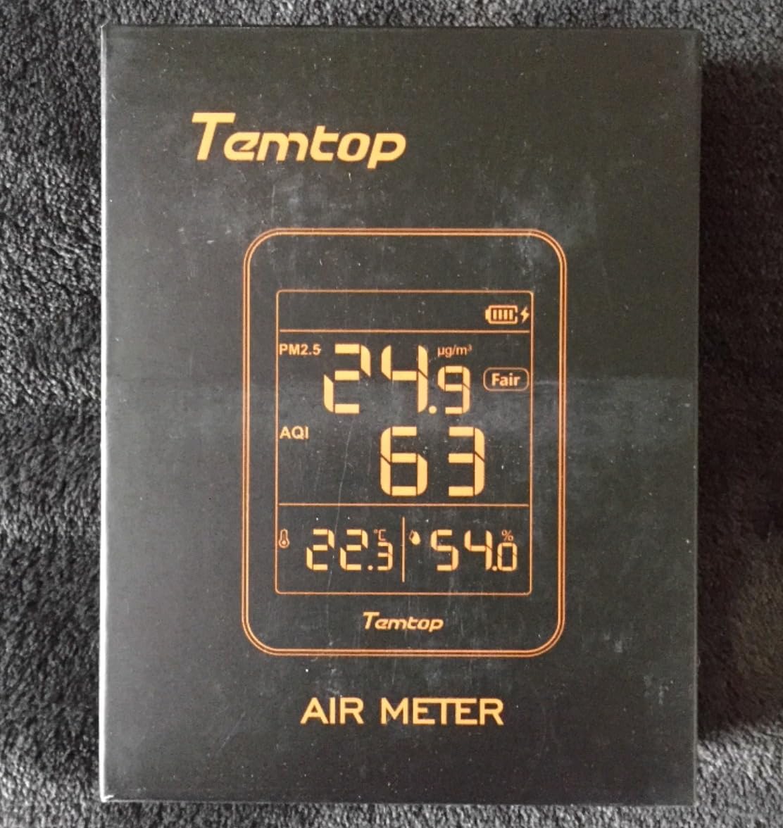 Temtop S1 PM2.5 Air Quality Monitor & Indoor Thermometer | AQI, Temperature & Humidity Monitor, Portable, 60-Day Battery Life, for Home, Office, Nursery & School customer photo 2