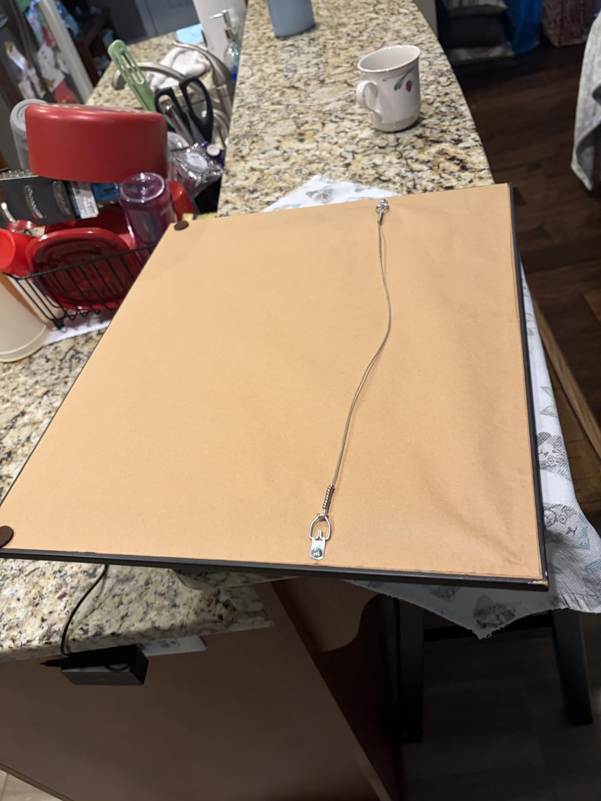 PerkHomy Brown Kraft Paper Roll 17.5