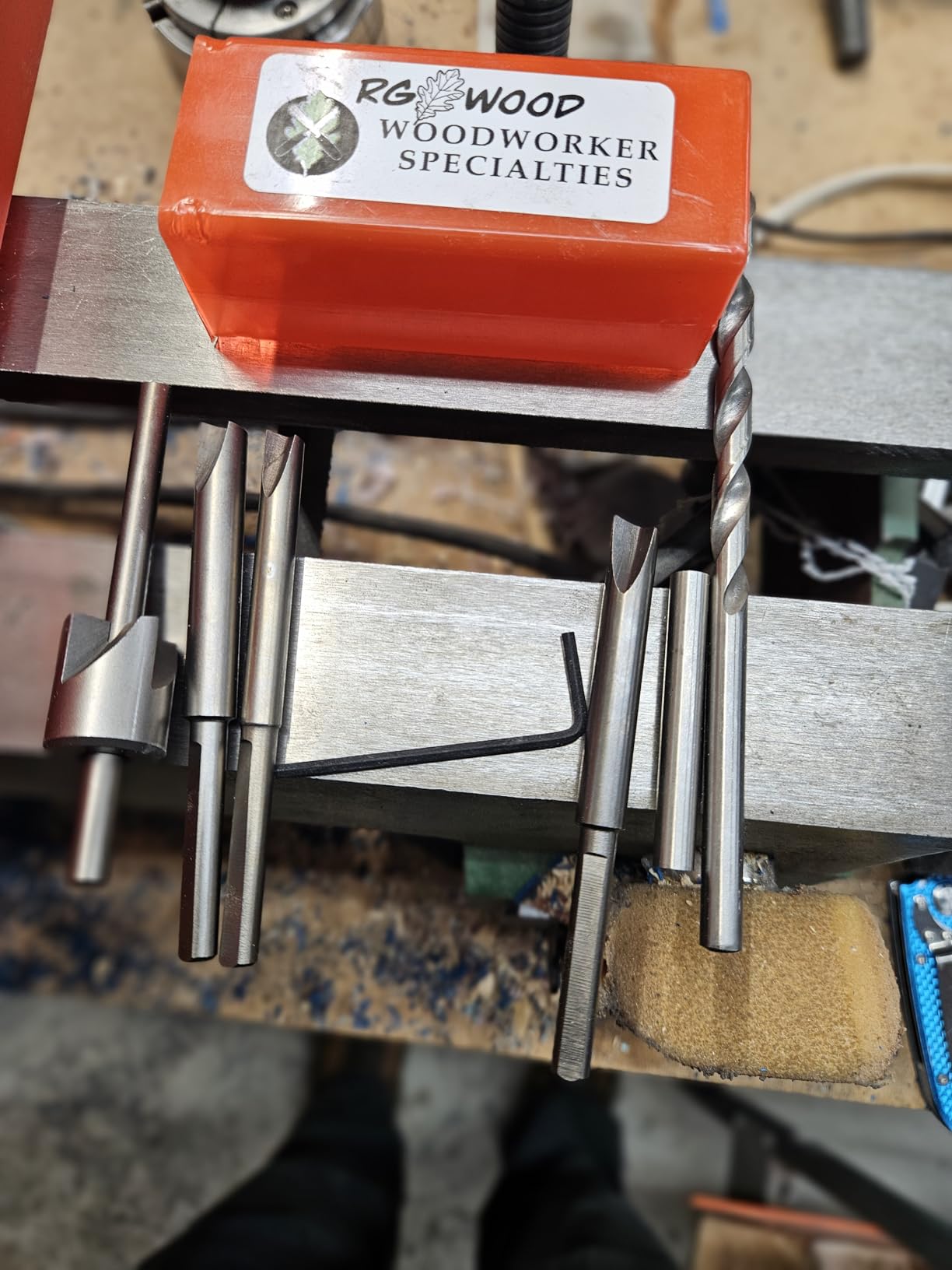 #2 Morse Taper MT2 Pen Turning Mandrel with 7mm Drill Bit and Deluxe Barrel Trimmer Kit customer photo 2