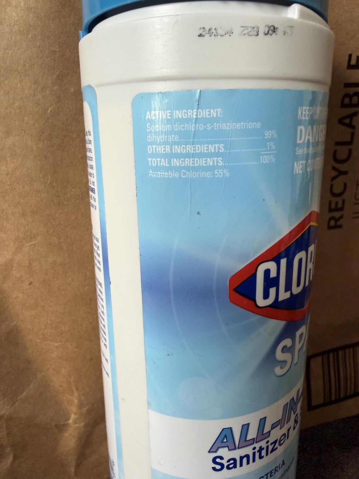 Clorox Pool & Spa Spa Water All-in-One Sanitizer & Shock, Destroys Contaminants, Clears Cloudy Water, 2LB (Pack of 1) customer photo 1