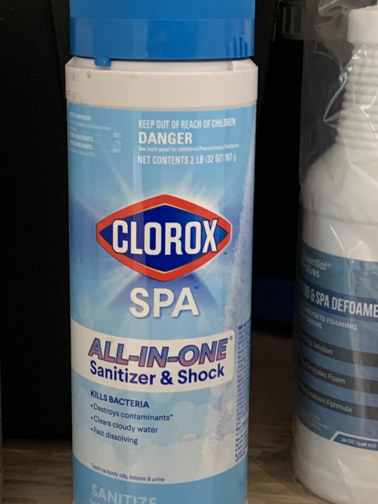 Clorox Pool & Spa Spa Water All-in-One Sanitizer & Shock, Destroys Contaminants, Clears Cloudy Water, 2LB (Pack of 1) customer photo 2