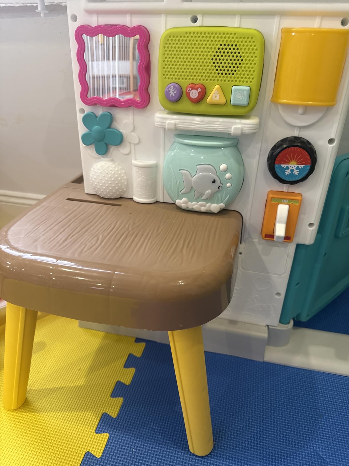 Fisher-Price Baby Learning Toy Laugh & Learn Ultimate Playhouse with Smart Stages & 9 Pretend Play Accessories, Infants & Toddlers Ages 6+ Months customer photo 2