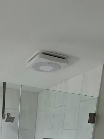 OREiN 3-in-1 Bathroom Exhaust Fan with Light & Humidity Sensor, 160 CFM, 1.0 Sone, Auto-On at 60% Humidity, 1500LM, 3CCT, Night Light, ENERGY STAR, HVI/FCC/ETL customer photo 1