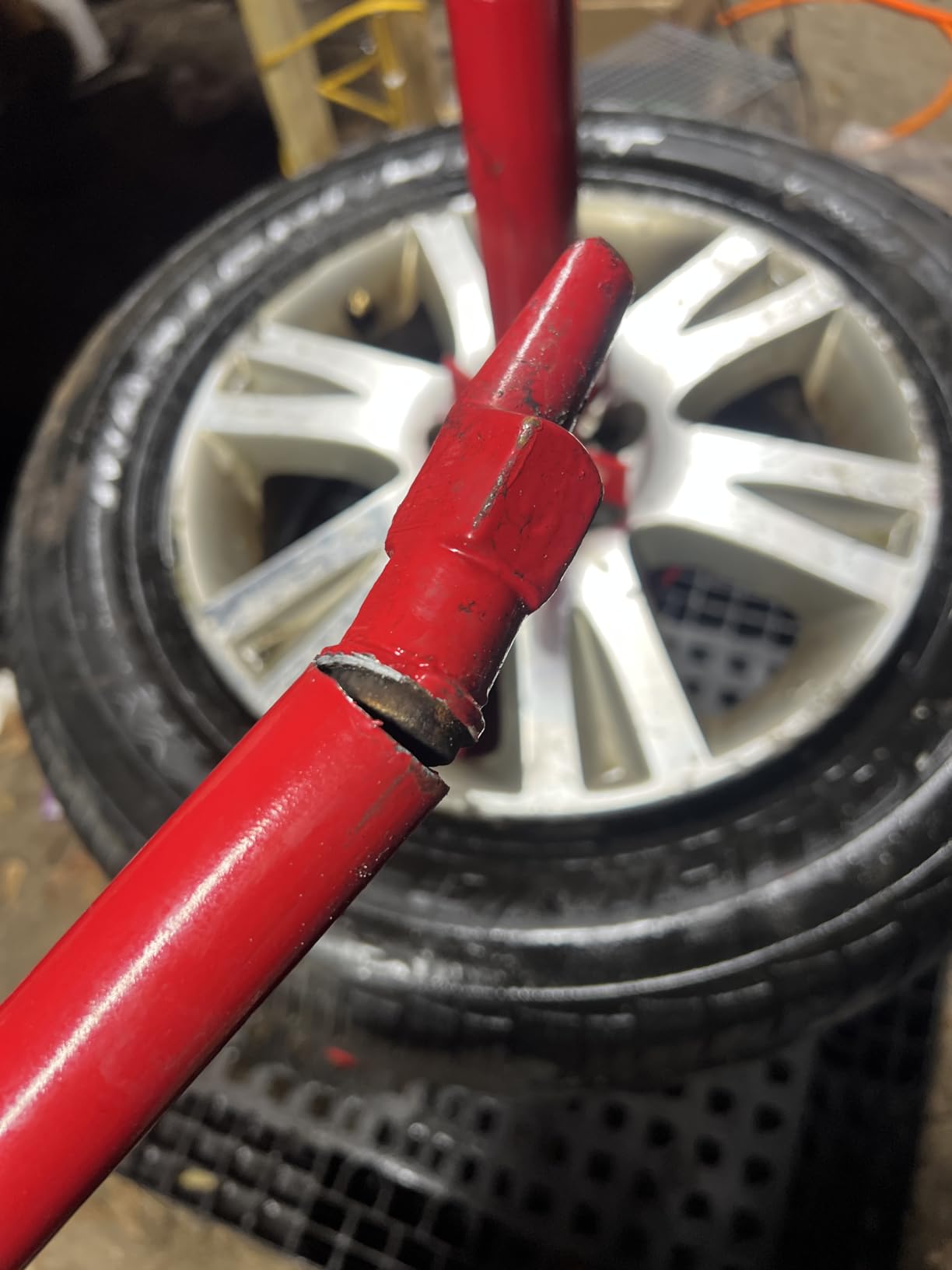 VEVOR Manual Tire Changer, Portable Hand Bead Breaker Mounting Tool for 8
