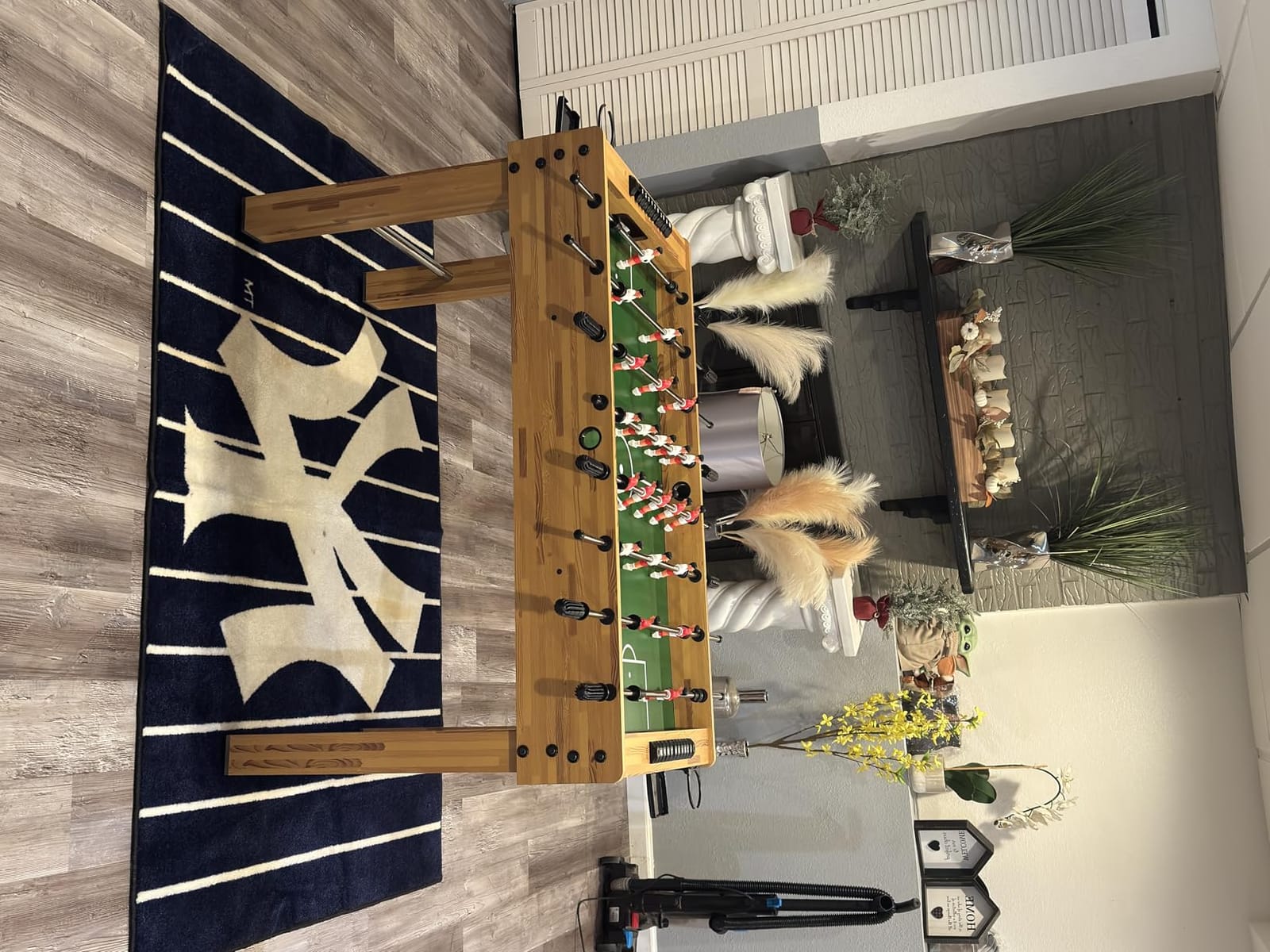 Best Choice Products Foosball Table for Kids and Adults, Game Room Soccer Game Table w/ 2 Balls, 2 Cup Holders, Ergonomic Handles, Chrome Finished Metal Bars customer photo 2