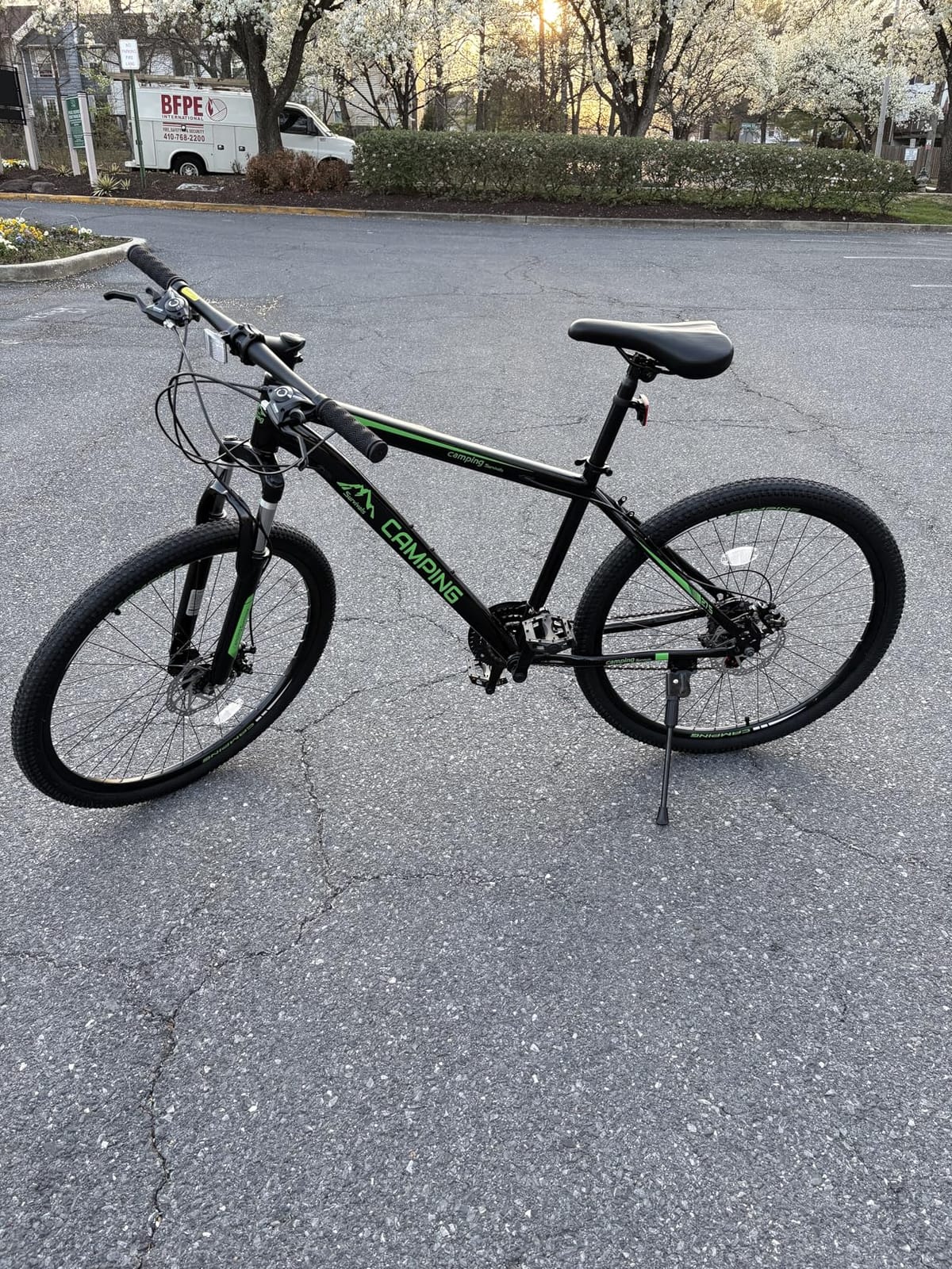 Ktaxon Mountain Bike 24/26/27.5 Inch Men & Women Mountain Bike with 21-Speed Adult Bikes, Double Disc Brake, Suspension Fork and High Carbon Steel Frame customer photo 2