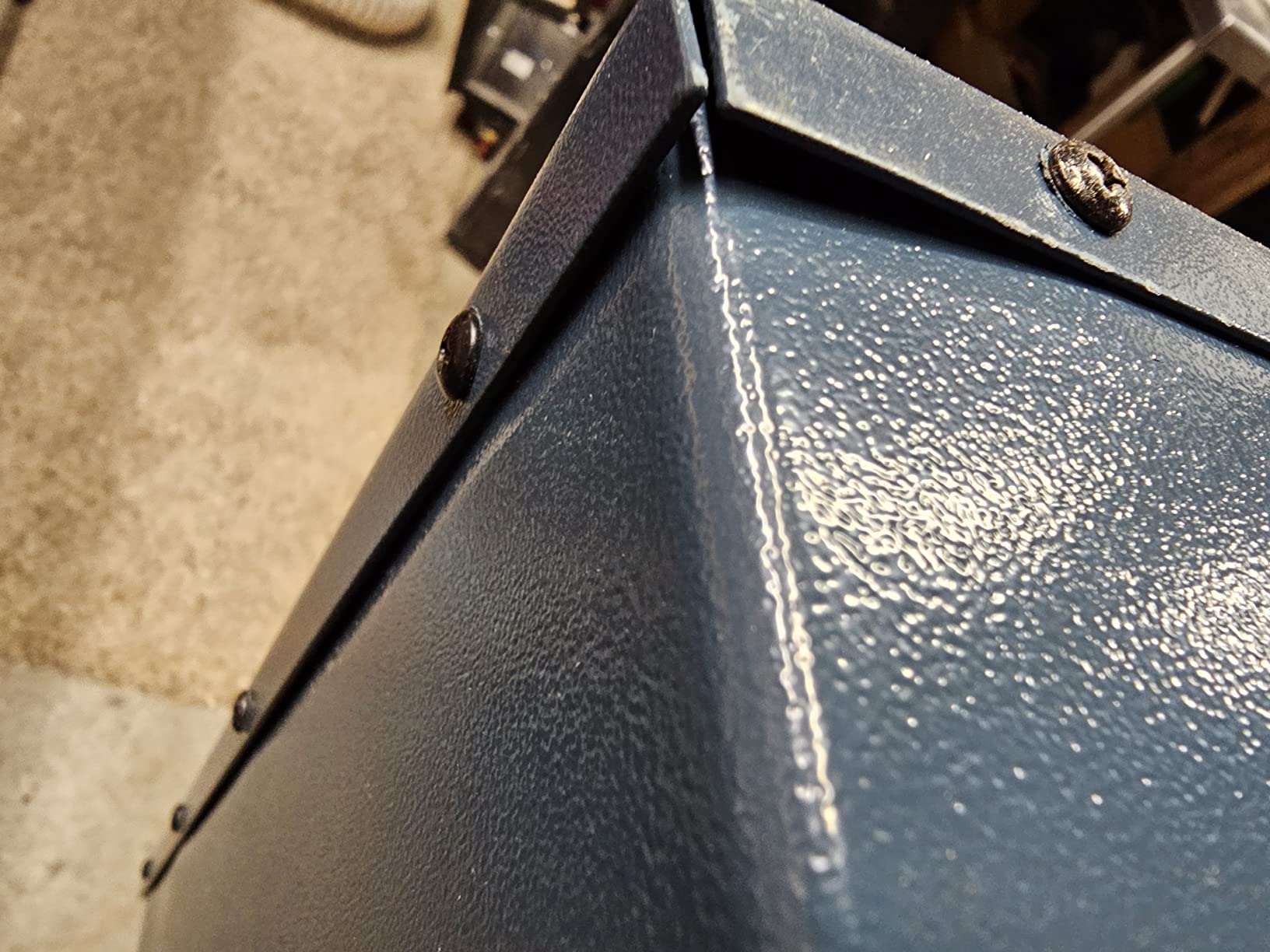 POWERTEC 3-Speed Remote Controlled Air Filtration System (300/350/400 CFM) w/Extra Inner & Outer Filter (2 of Each) Replacement, Hanging Air Filter for Woodworking, Workshop & Garage (AF4001C) customer photo 1