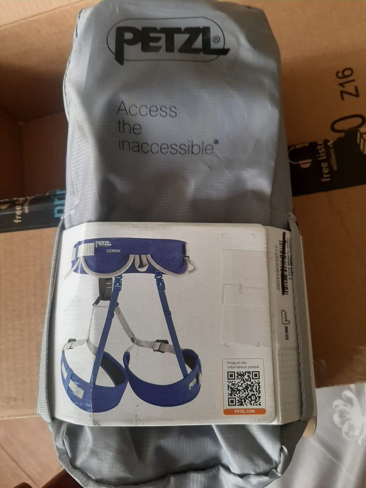 PETZL CORAX Rock Climbing Harness | Versatile & Fully Adjustable Climbing, Ice Climbing & Mountaineering Harness customer photo 1