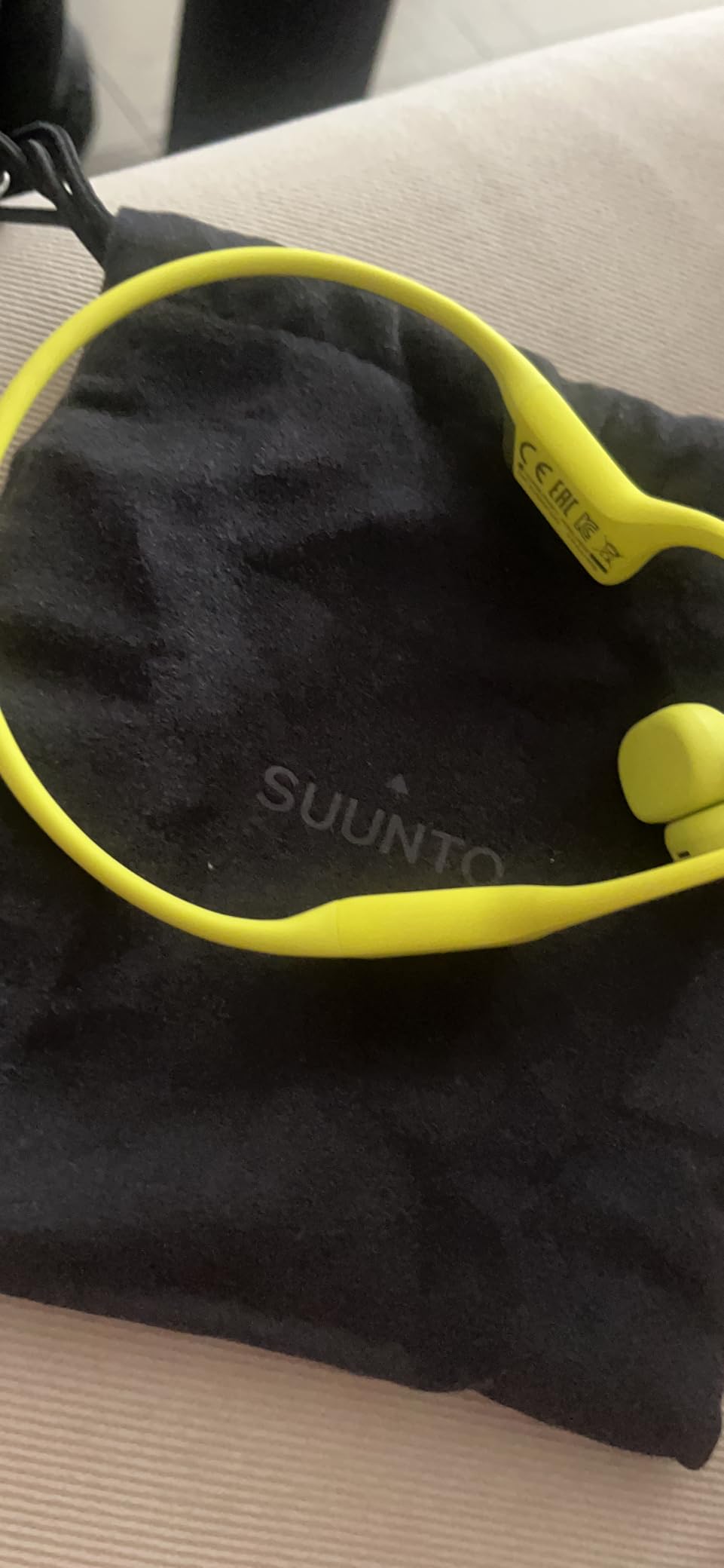 SUUNTO Sonic Open-Ear Bluetooth Bone Conduction Sports Headphone, Black | Wireless Headset, Enhanced Bass, 10H Playtime, Fast Charging, Built-in Dual Mics, IP55 Sweat&Water Resistant, Lightweight customer photo 1