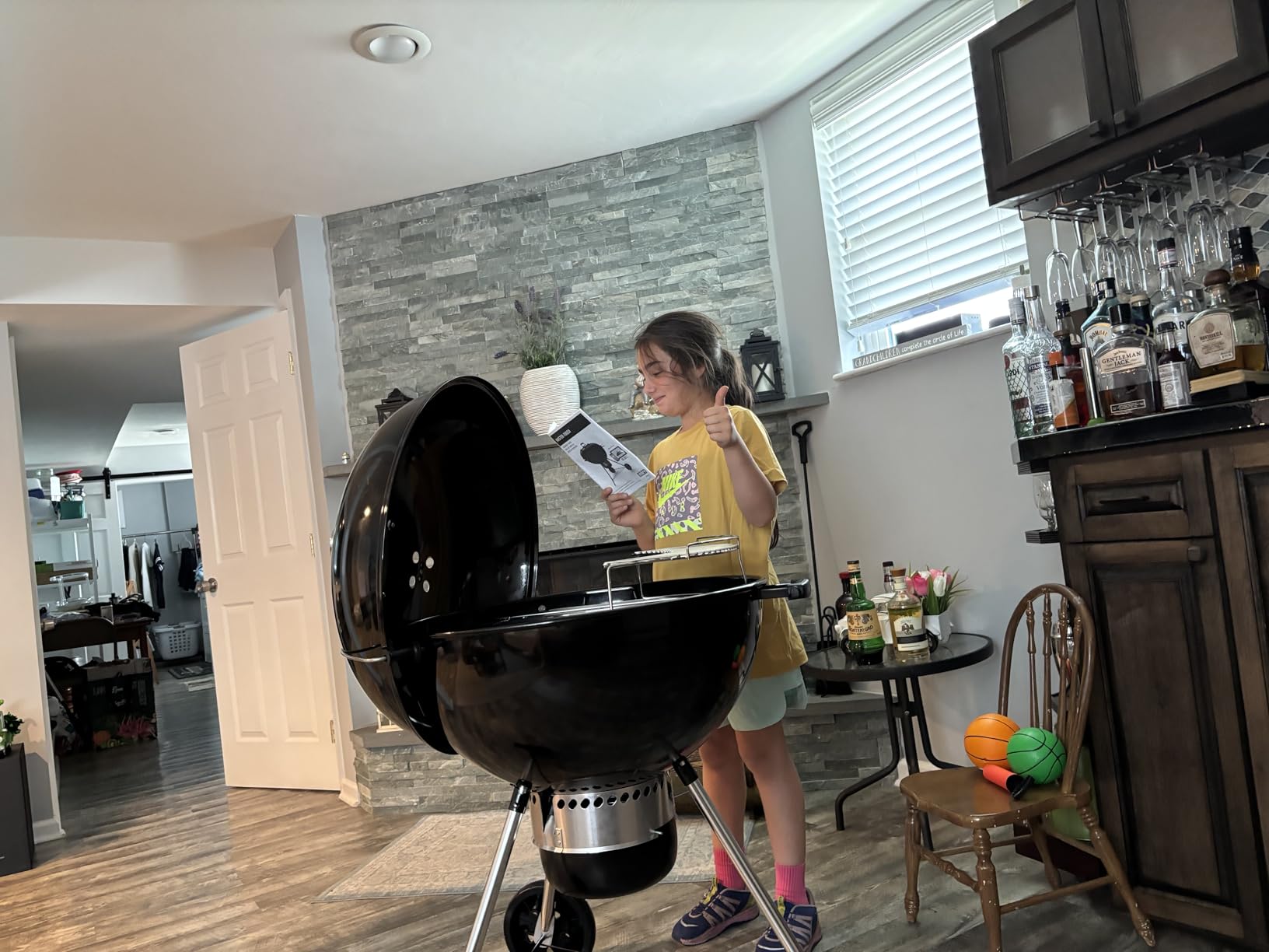 Weber Master-Touch Charcoal Grill, 26-Inch, Black customer photo 2