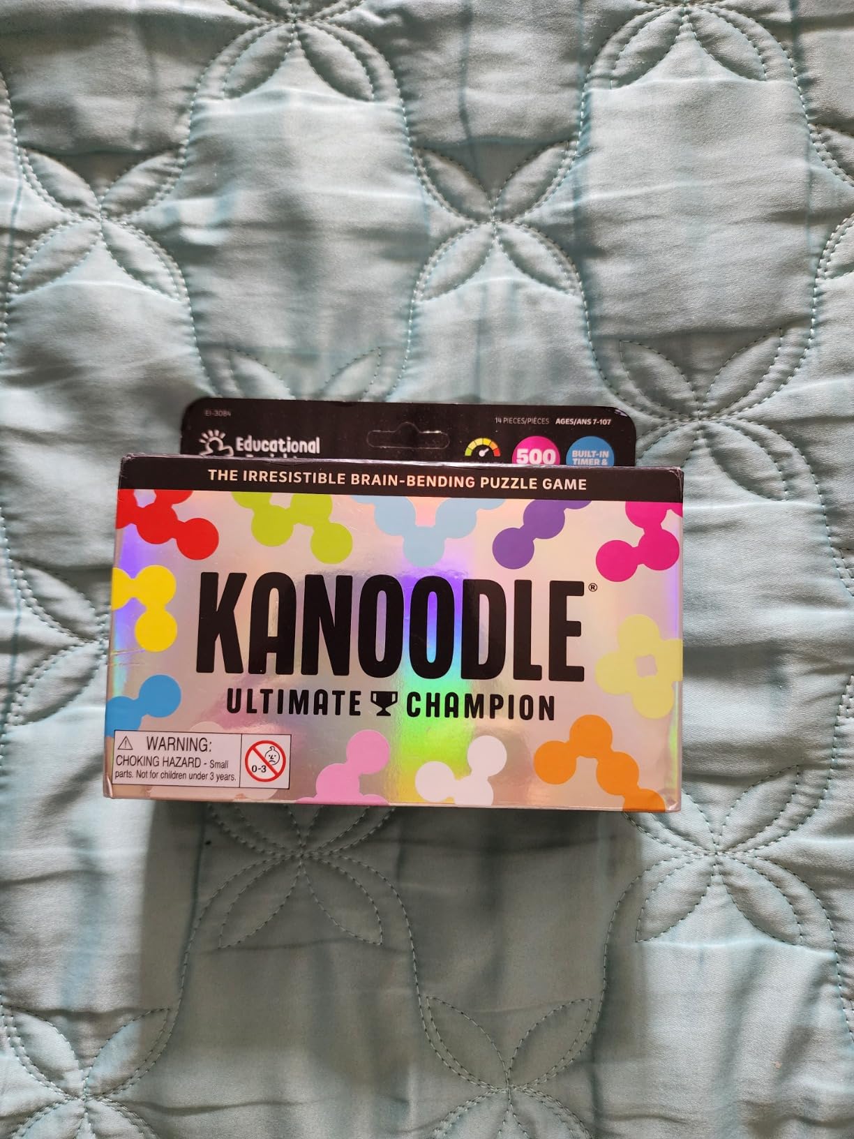 Educational Insights Kanoodle Ultimate Champion - 3D Brain Teaser Puzzles for Kids, Spatial Puzzle Games for Adults, Teens and Kids, Problem Solving Toys and Logic Puzzles, Single Player Games customer photo 1