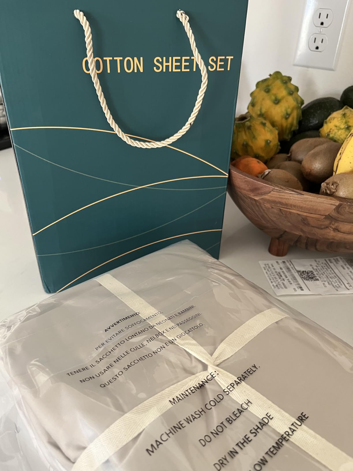 LBRO2M 100% Egyptian Cotton Sheets 16