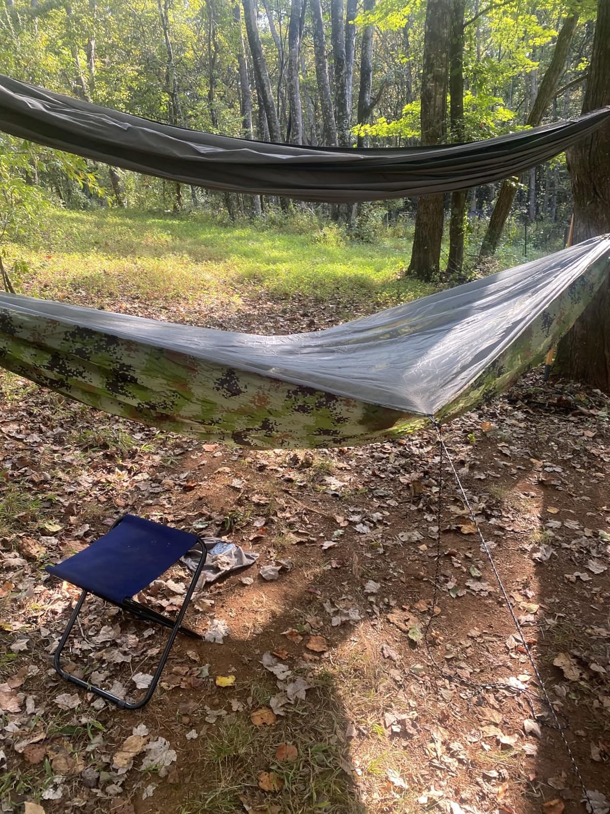 Camping Hammock with Mosquito Net, Lightweight Nylon Parachute customer photo 1