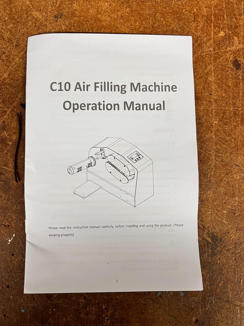 Air Pillow Cushion Maker Machine - Compact, Efficient Bubble Pack Making up to 16