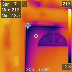 HF96 Thermal Camera with AI Scene Detection, Laser Pointer, 240x240 Super Resolution, -4°F~1022°F, Thermal Imaging Camera for HVAC Electrical Building Inspection,25Hz Infrared Camera,11h Runtime customer photo 2