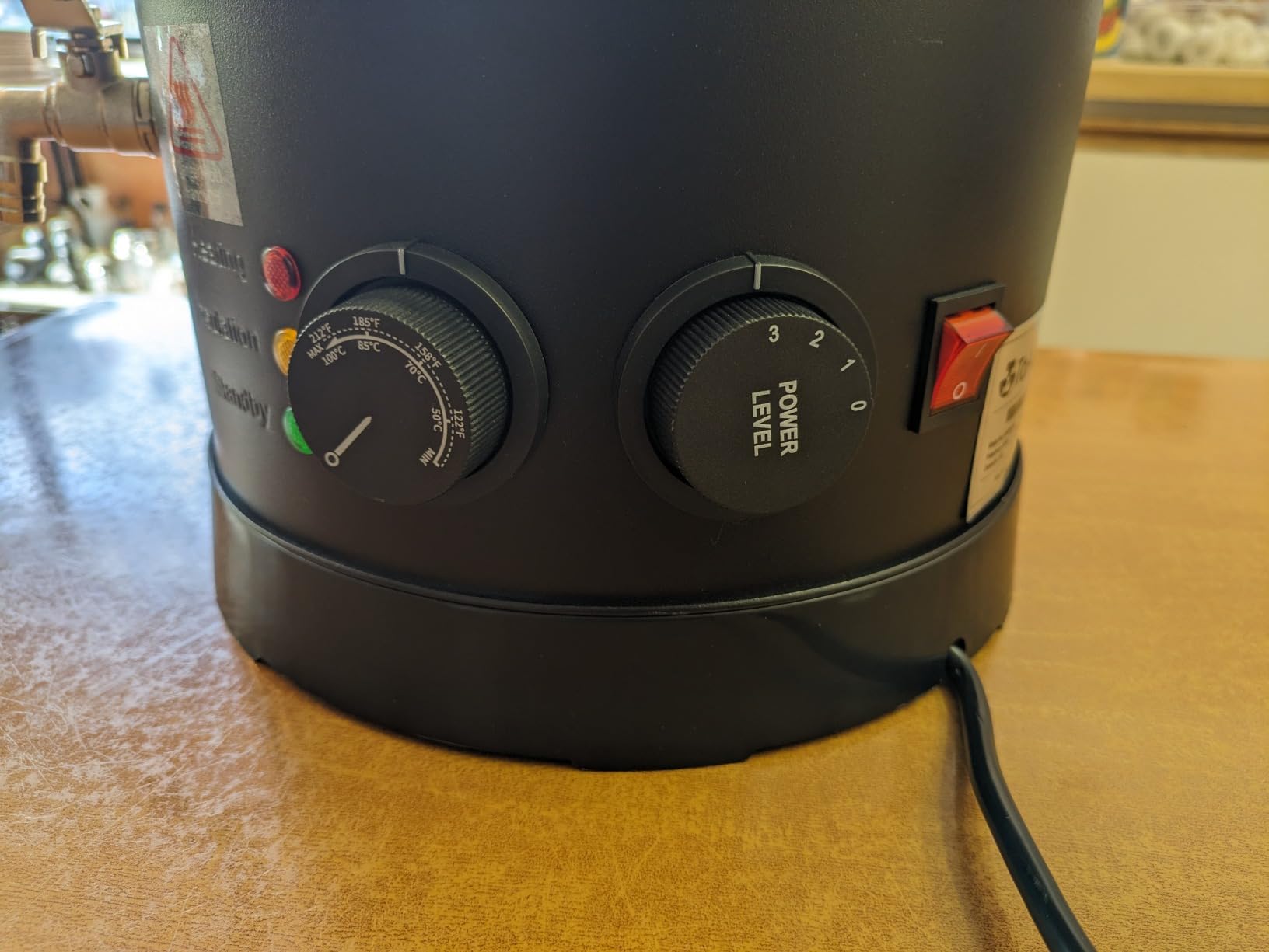 TOAUTO 20Lbs Wax Melter for Candle Making - Candle Wax Melting Pot with Three Power Adjustment 60 to 100 Degrees Temp Setting for Soy Wax Business Candle Making(Black) customer photo 1