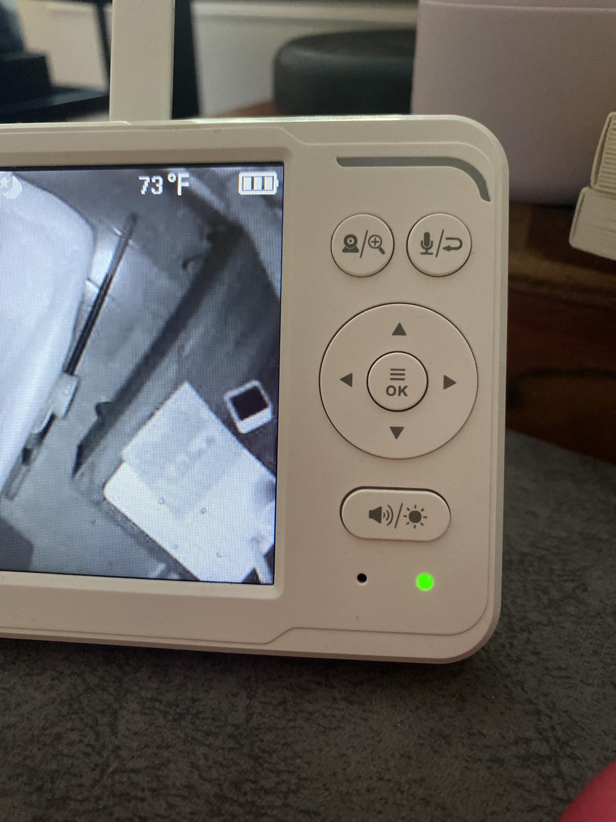 HelloBaby 6'' No WiFi Video Baby Monitor with Camera Audio, 30H Battery customer photo 2