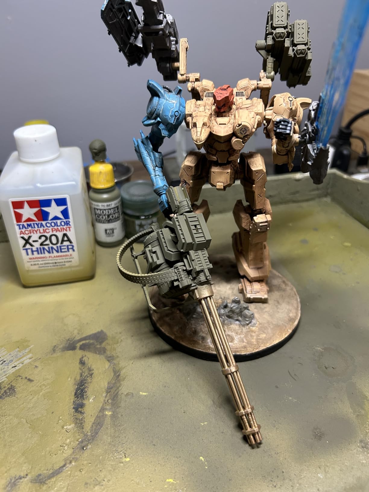 Bandai Hobby - Armored Core VI Fires of Rubicon - #01 RaD CC-200 Orbiter Nightfall 30 MM 1/144 Model Kit customer photo 2