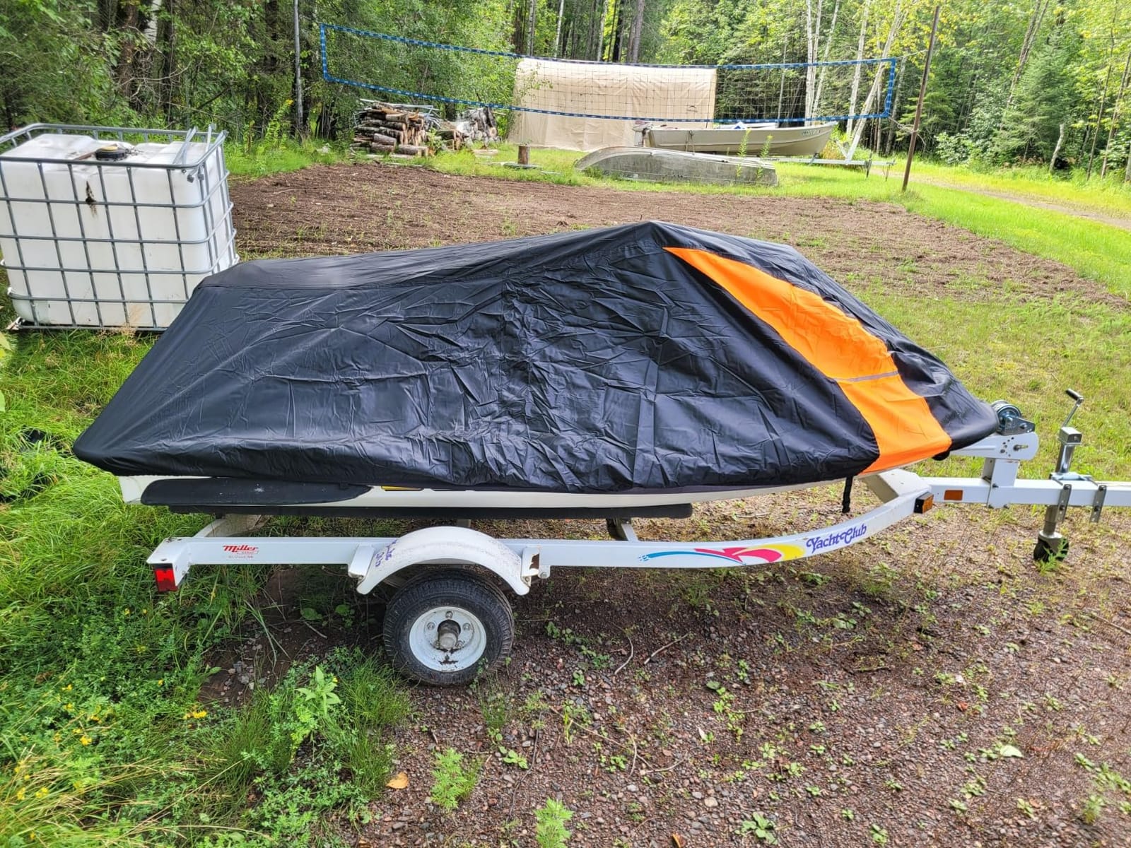 Avecrew Jet Ski Cover Fits 120'' to 135'' L 2-3 Seater PWC (Blue) | Oxford Fabric Waterproof Jetski Covers, Compatible with Yamaha Sea-Doo Kawasaki, Trailerable, Rain, Snow & UV Protection customer photo 2