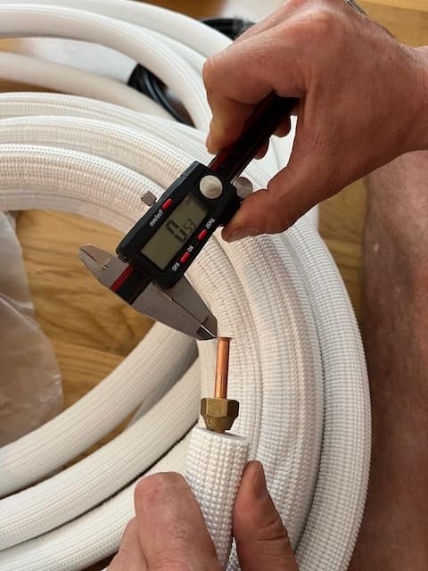 ROVSUN 25 Ft Mini Split Line Set, 1/4