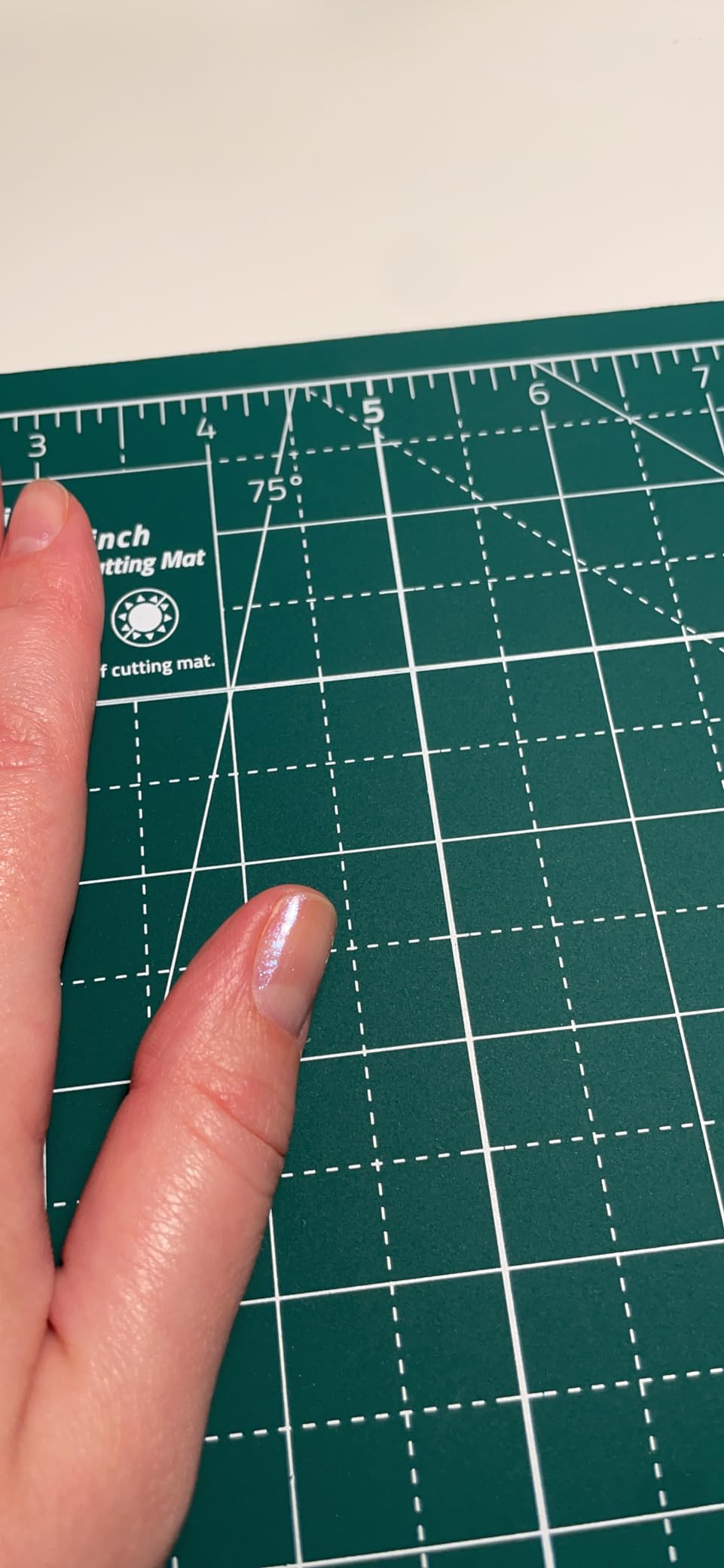 Elan Cutting Mat 36x60 Green, Extra Large Self Healing Cutting Mat 36 x 60 Inch, 5-Ply Craft Board Green, Hobby Board for Sewing and Quilting customer photo 1