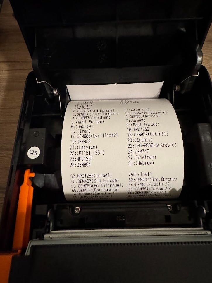 NetumScan USB POS Receipt Printer, 80mm Thermal Receipt Printer with Auto Cutter Cash Drawer, 300mm/s, Support Windows/Mac/Linux, Restaurant Kitchen Printer for ESC/POS(Only USB Interface) 8360 customer photo 1