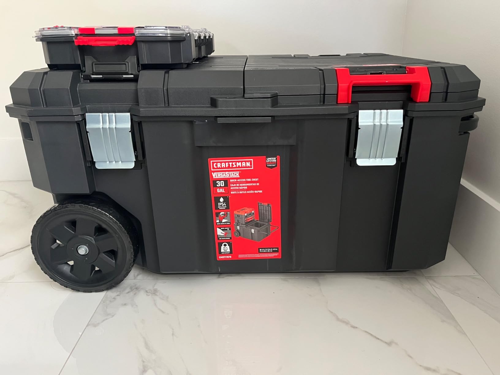 CRAFTSMAN VERSASTACK 30 Gallon Quick-Access Rolling Tool Chest (CMST17870) customer photo 1