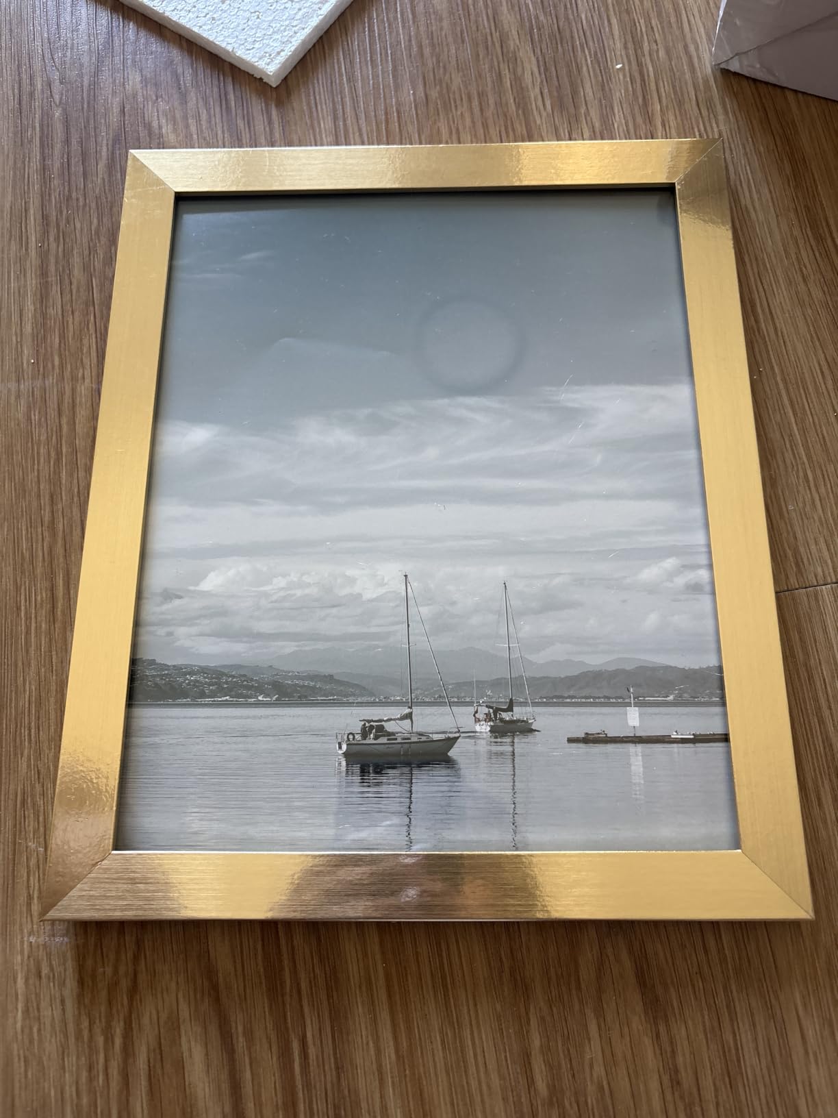 SONGMICS Collage Picture Frames, Set of 10, Glass | Photo Frame, Wall Gallery Decor, Table Display, Two 11 x 14, Four 8 x 10, Four 5 x 7, Ink Black, KAVI Collection URPF110B01 customer photo 2